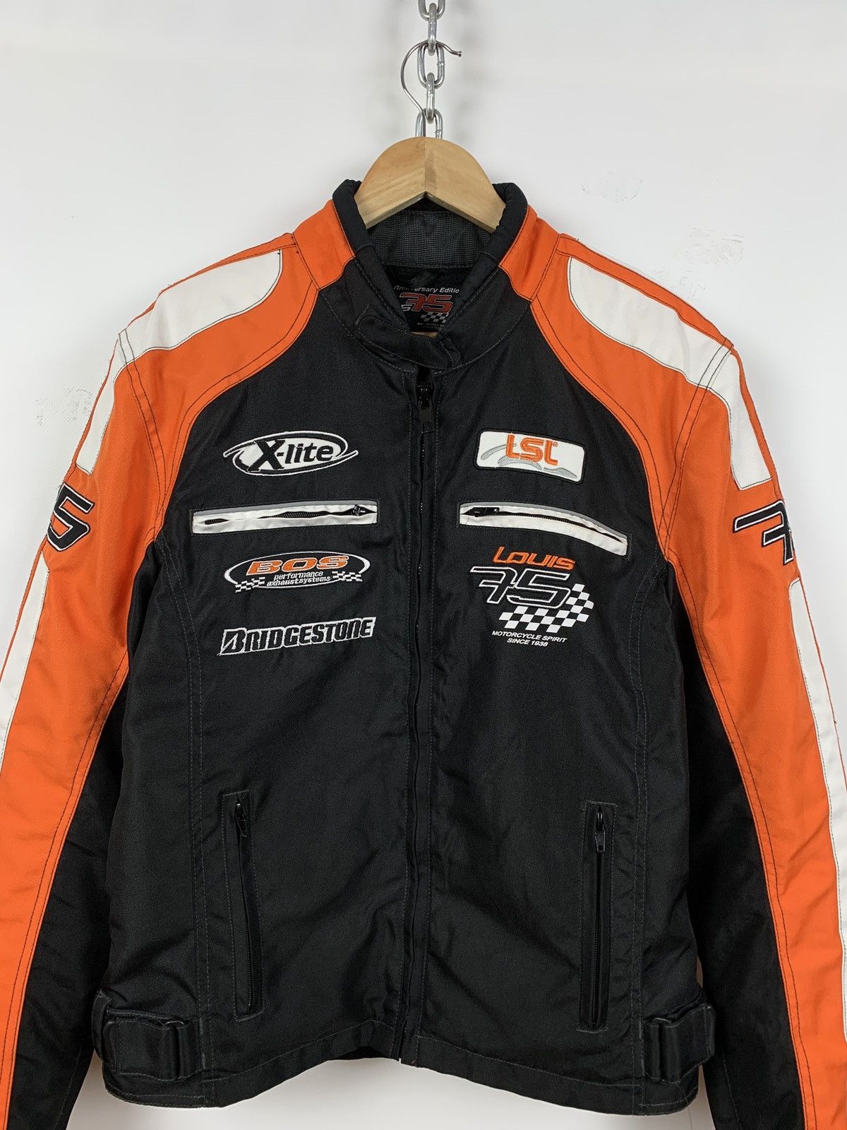 Vintage Vintage Bridgestone Louis 75 Motorcycle Racing Jacket Size US M / EU 48-50 / 2 - 3 Thumbnail