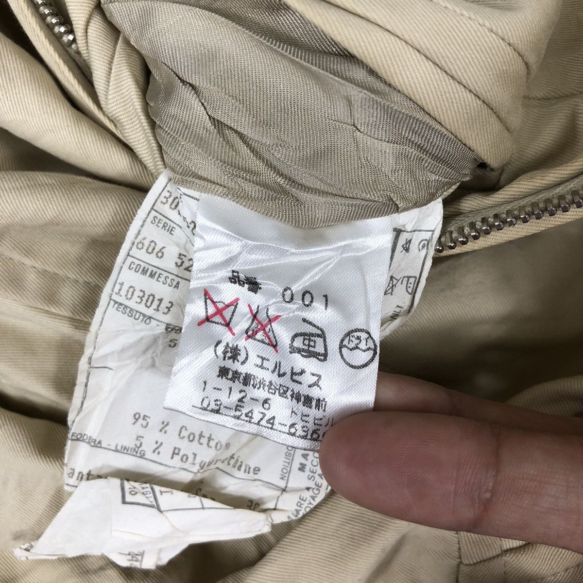 Ferre Vintage GIANFRANCO FERRE Long Jacket Heavy Cotton Made In Size US L / EU 52-54 / 3 - 5 Thumbnail