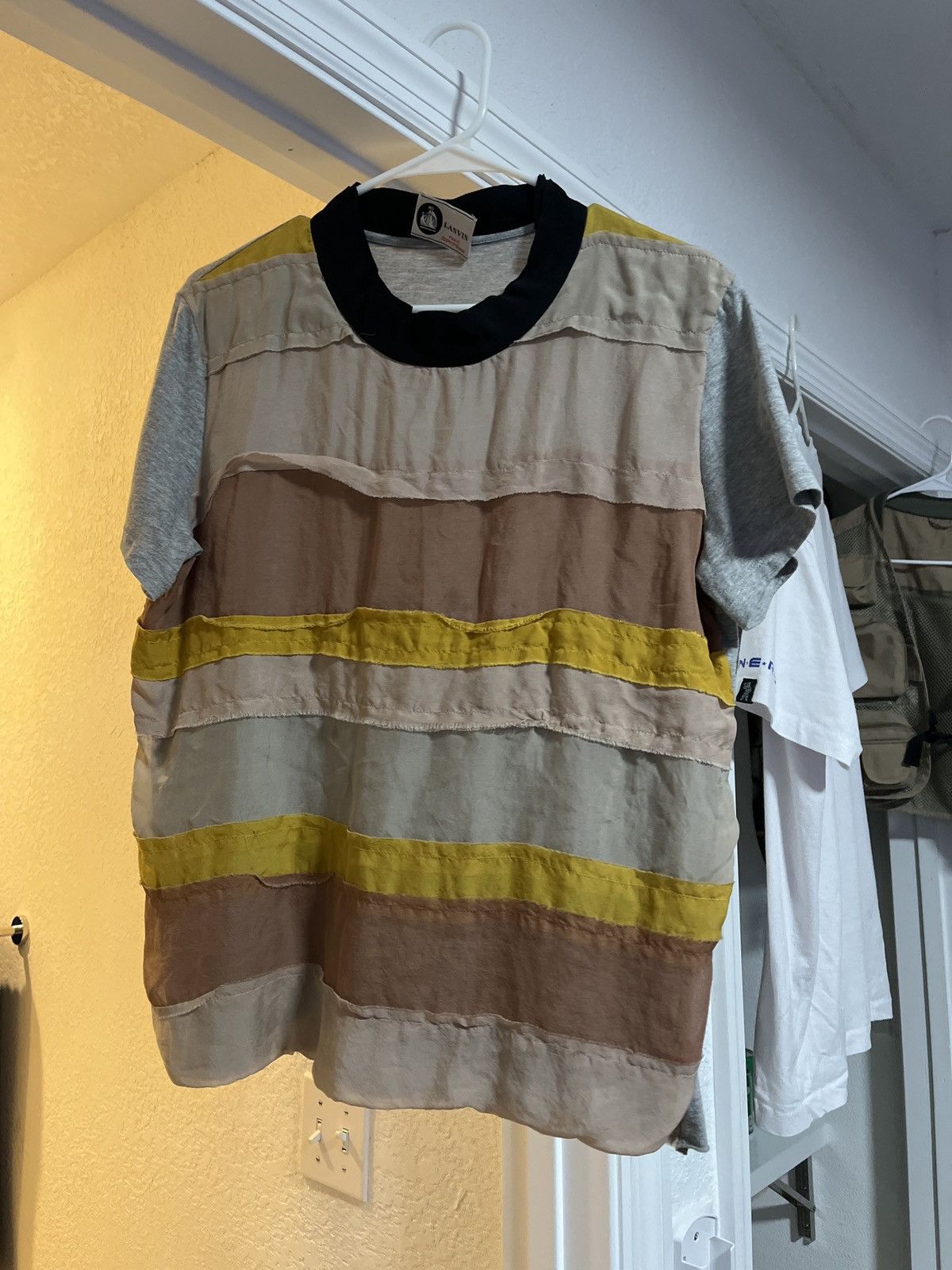 Lanvin layered scab tee
