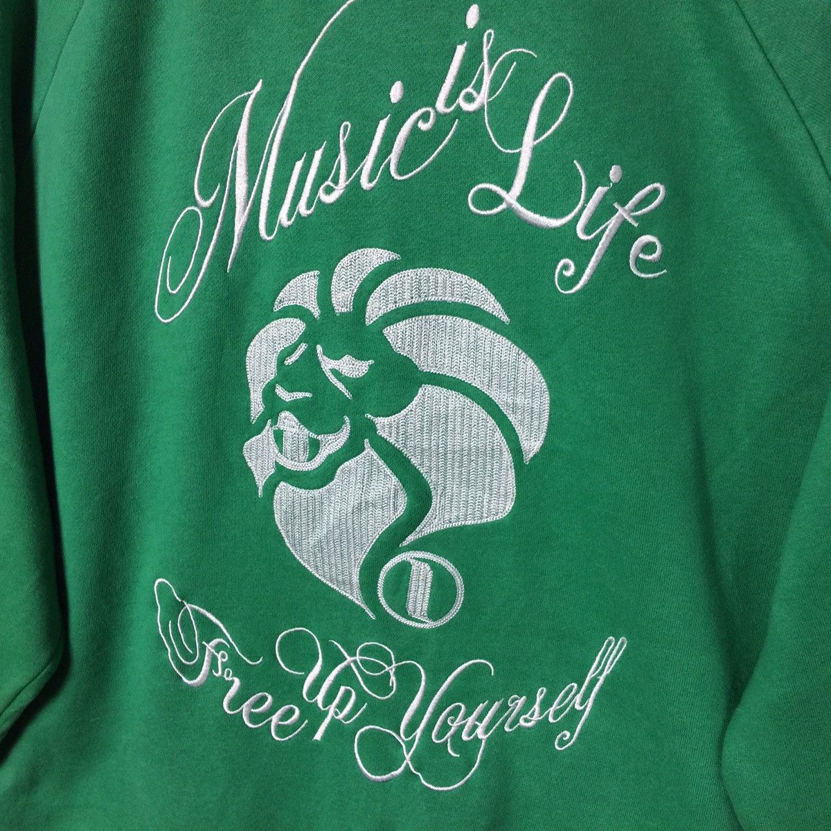 Japanese Brand Nesta Brand Sweatshirt Music Is Life Japanese Brand Size US XL / EU 56 / 4 - 3 Thumbnail