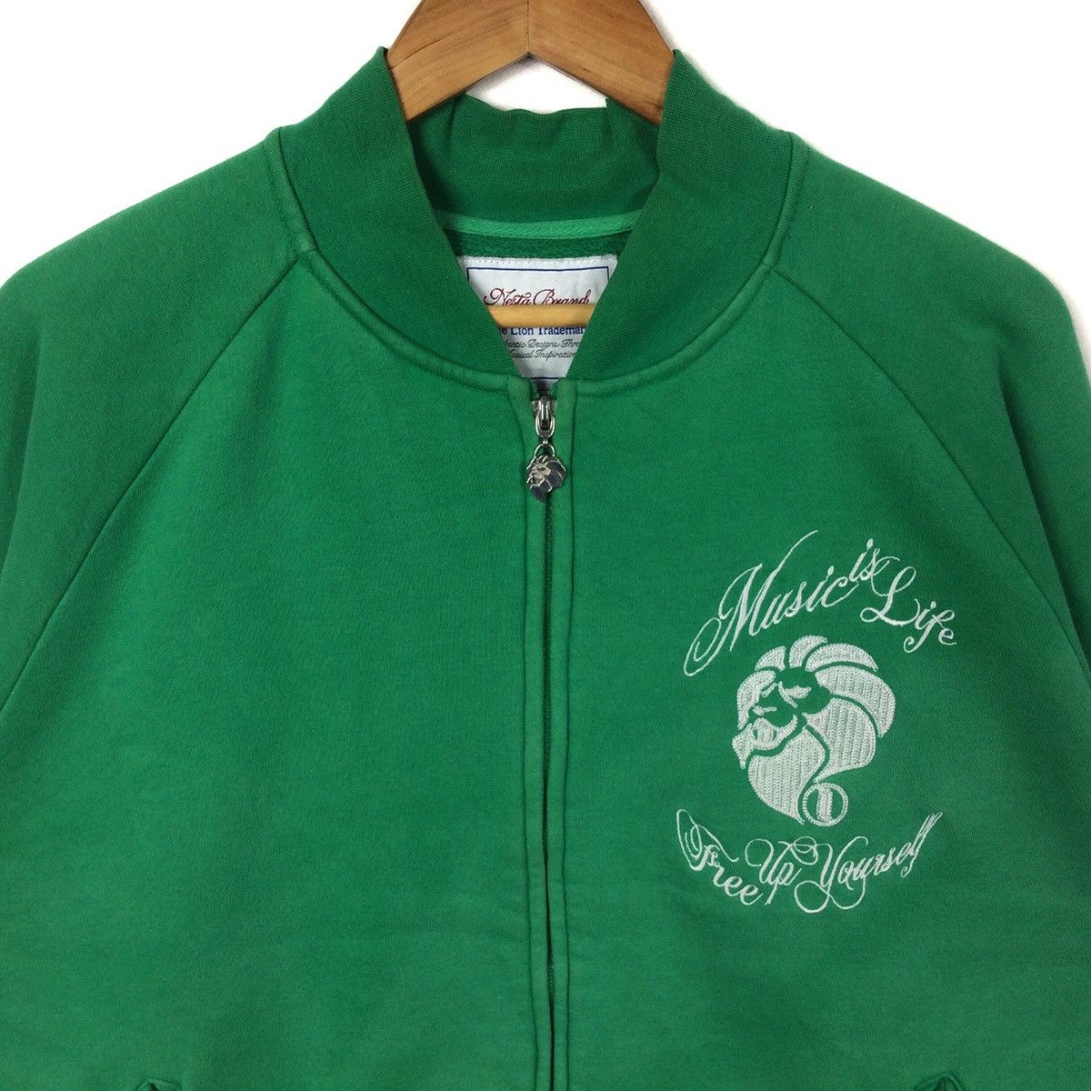 Japanese Brand Nesta Brand Sweatshirt Music Is Life Japanese Brand Size US XL / EU 56 / 4 - 4 Thumbnail
