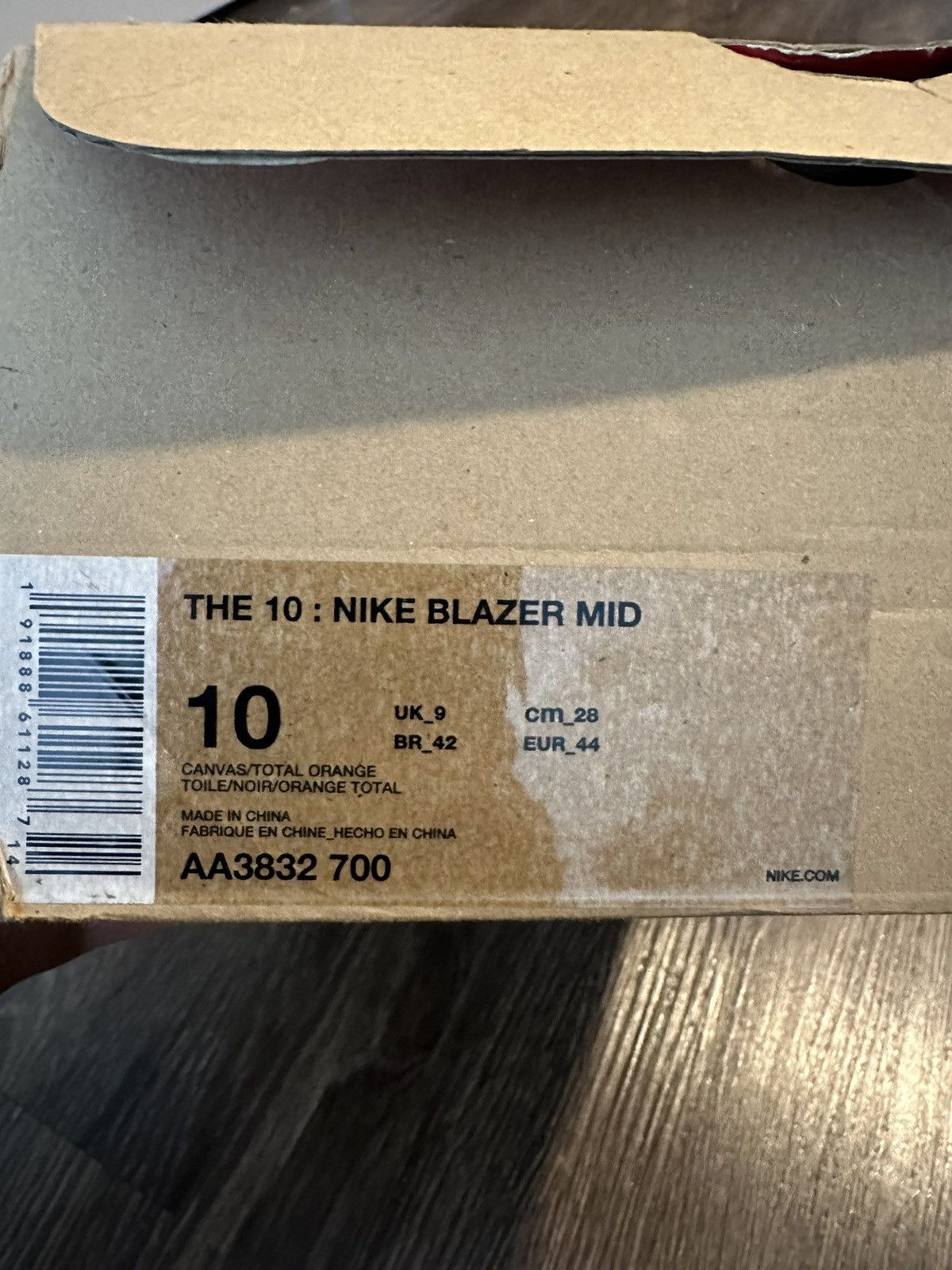 Nike Nike Off White Blazer “Hallows Eve” Size US 10 / EU 43 - 9 Thumbnail