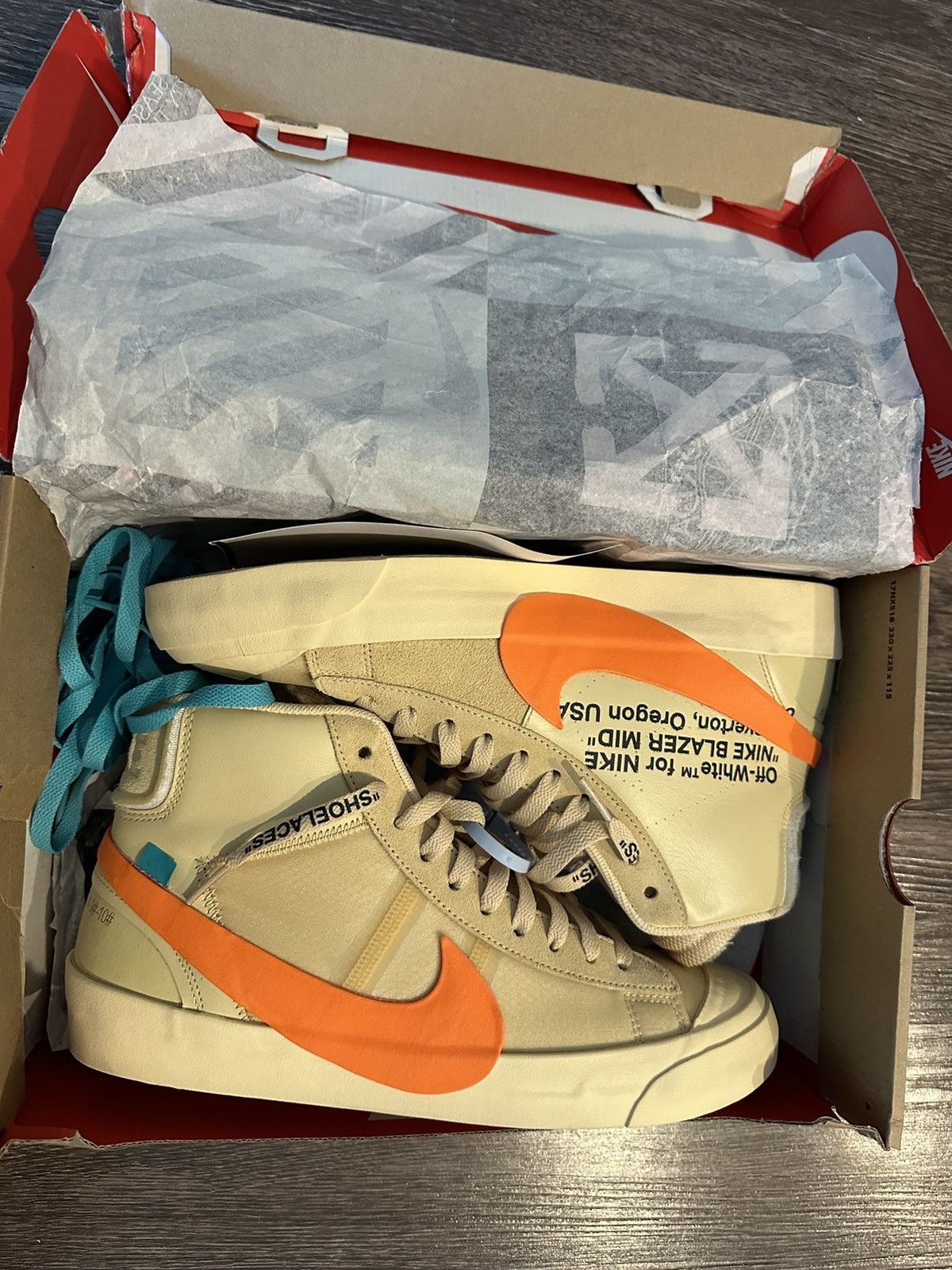 Nike Nike Off White Blazer “Hallows Eve” Size US 10 / EU 43 - 7 Thumbnail