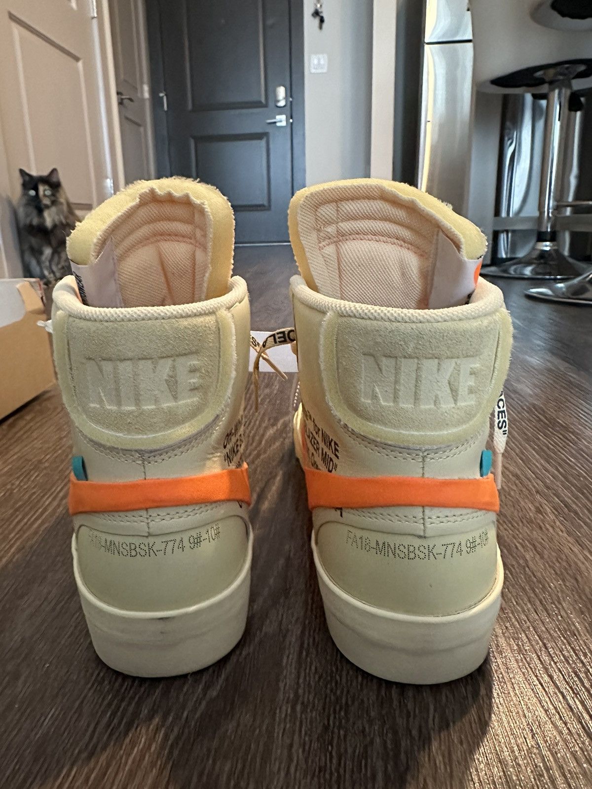 Nike Nike Off White Blazer “Hallows Eve” Size US 10 / EU 43 - 4 Thumbnail