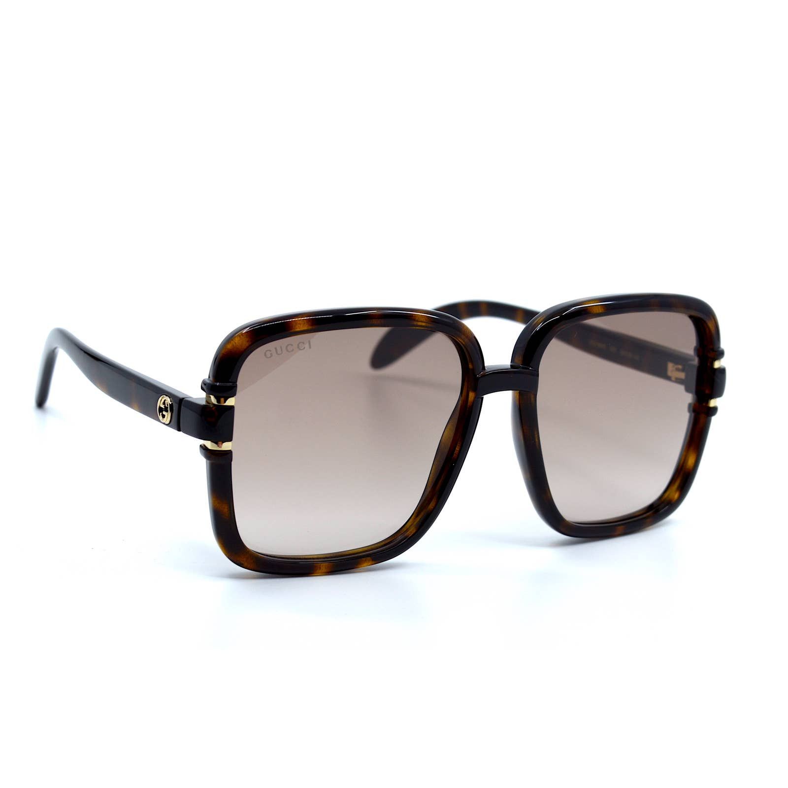 GUCCI GG1066S 002 HAVANA BROWN AUTHENTIC SUNGLASSES