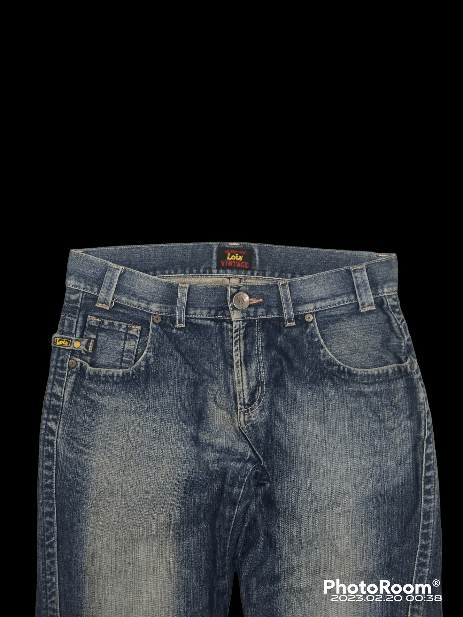 Japanese Brand FLARED🔥RARE SUPER SICK TWIST LOIS VINTAGE DENIM PANTS Size US 33 - 4 Thumbnail
