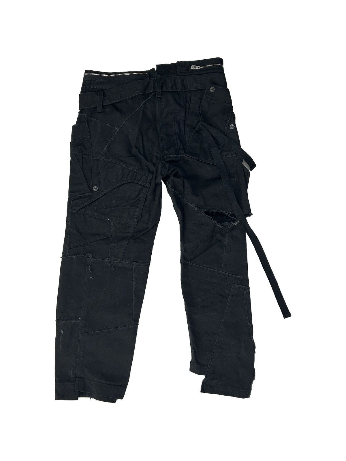 Junya Watanabe 2019 Reconstructed Military Bondage Jeans Size 27" / US 4 / IT 40 - 4 Thumbnail