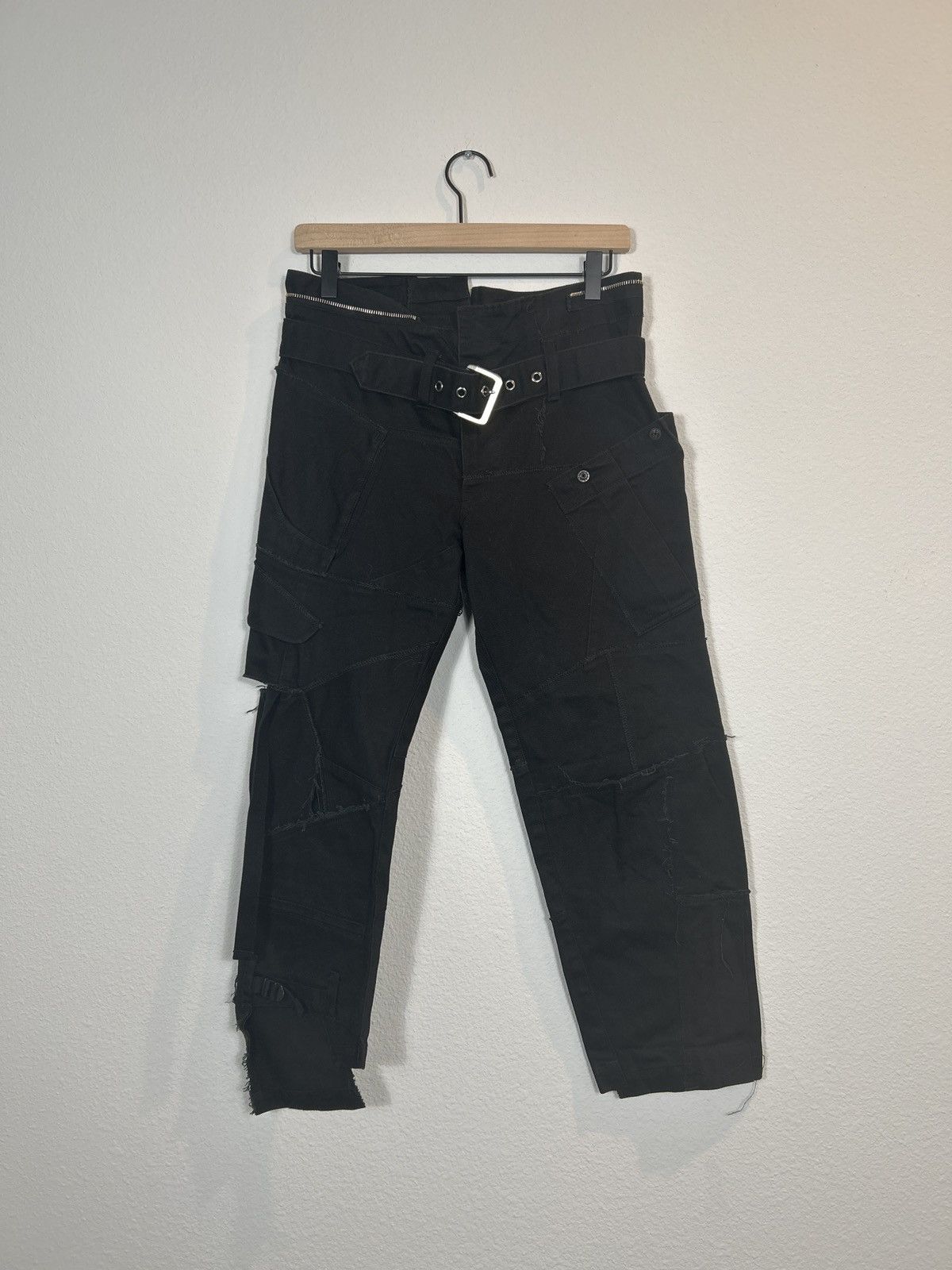 Junya Watanabe 2019 Reconstructed Military Bondage Jeans Size 27" / US 4 / IT 40 - 1 Thumbnail