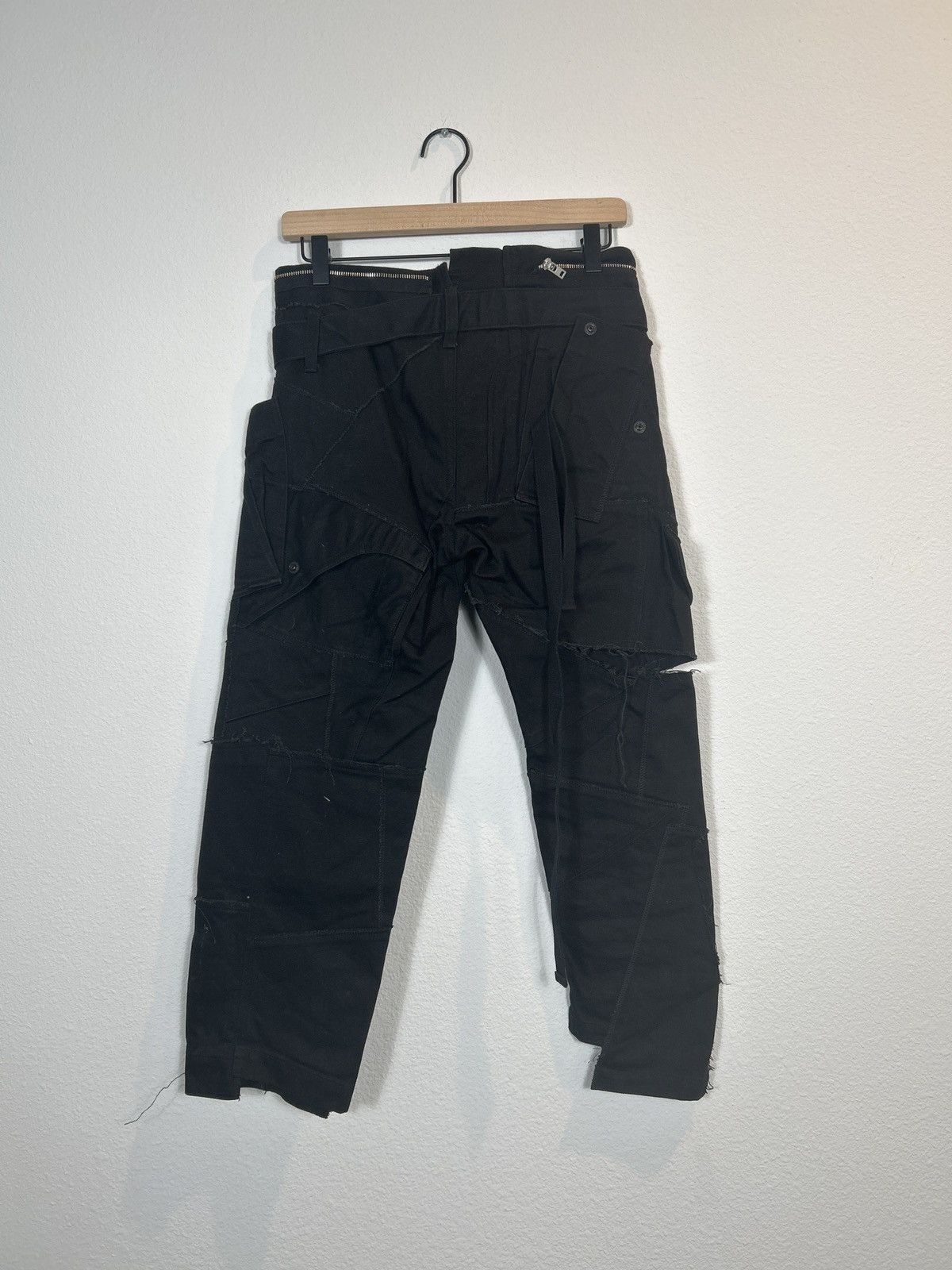 Junya Watanabe 2019 Reconstructed Military Bondage Jeans Size 27" / US 4 / IT 40 - 2 Thumbnail