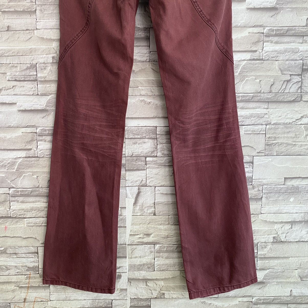 semanticdesign Japanese Semantic Denim Bush Pants Flares Zipper Printed Size US 28 / EU 44 - 13 Thumbnail
