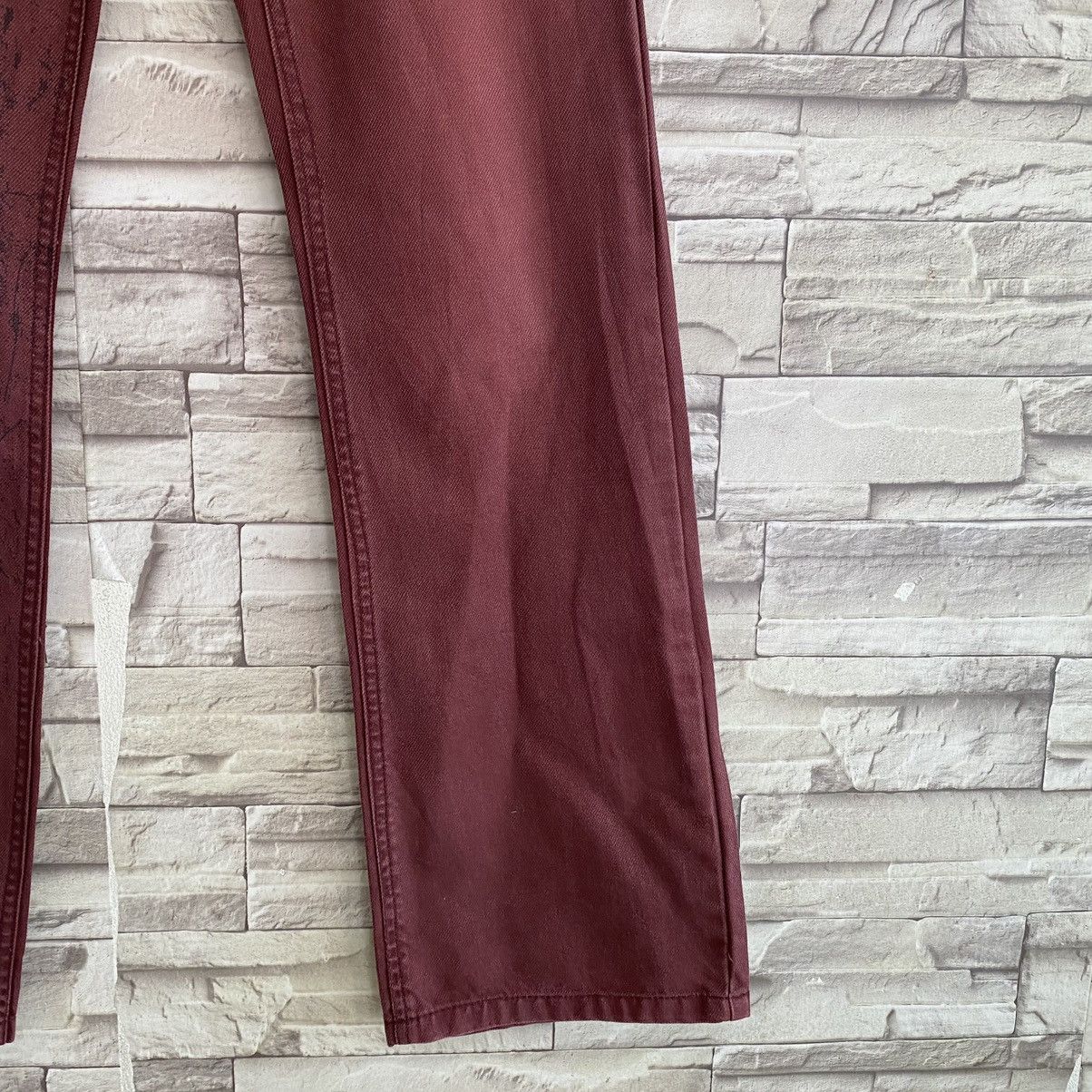semanticdesign Japanese Semantic Denim Bush Pants Flares Zipper Printed Size US 28 / EU 44 - 10 Thumbnail