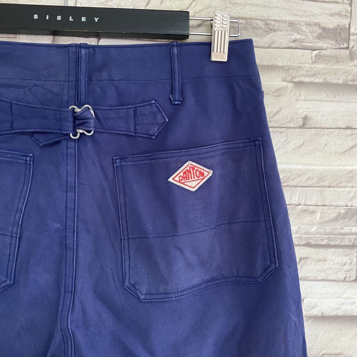 Danton Danton Indigo Serge Fatigue Pants Buckle Back 30x29 Size US 30 / EU 46 - 9 Thumbnail