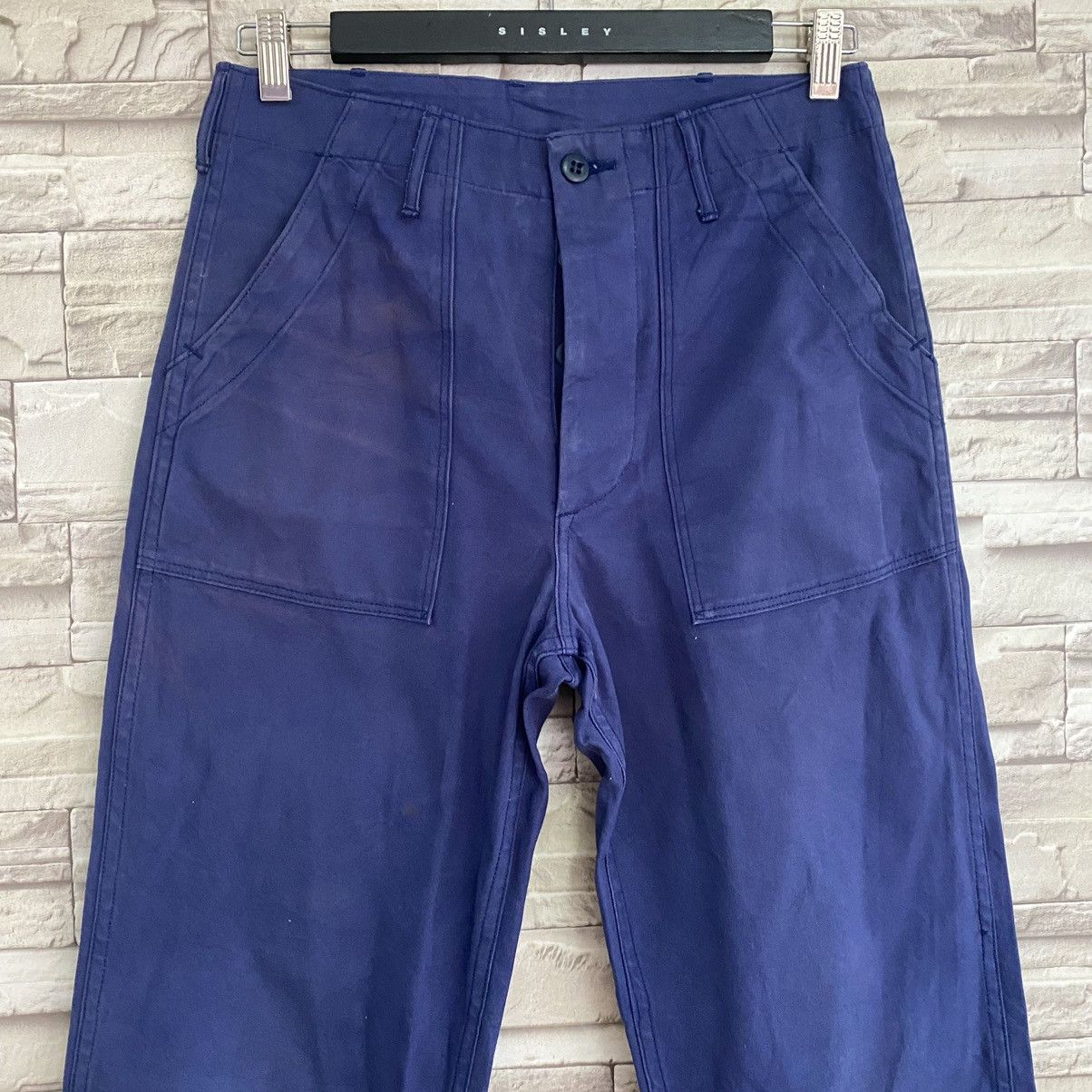 Danton Danton Indigo Serge Fatigue Pants Buckle Back 30x29 Size US 30 / EU 46 - 4 Thumbnail