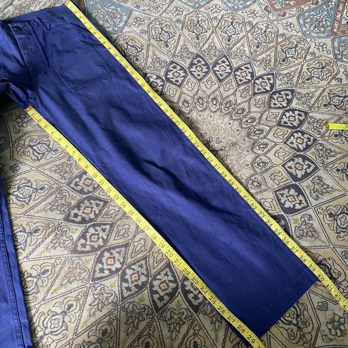 Danton Danton Indigo Serge Fatigue Pants Buckle Back 30x29 Size US 30 / EU 46 - 16 Thumbnail