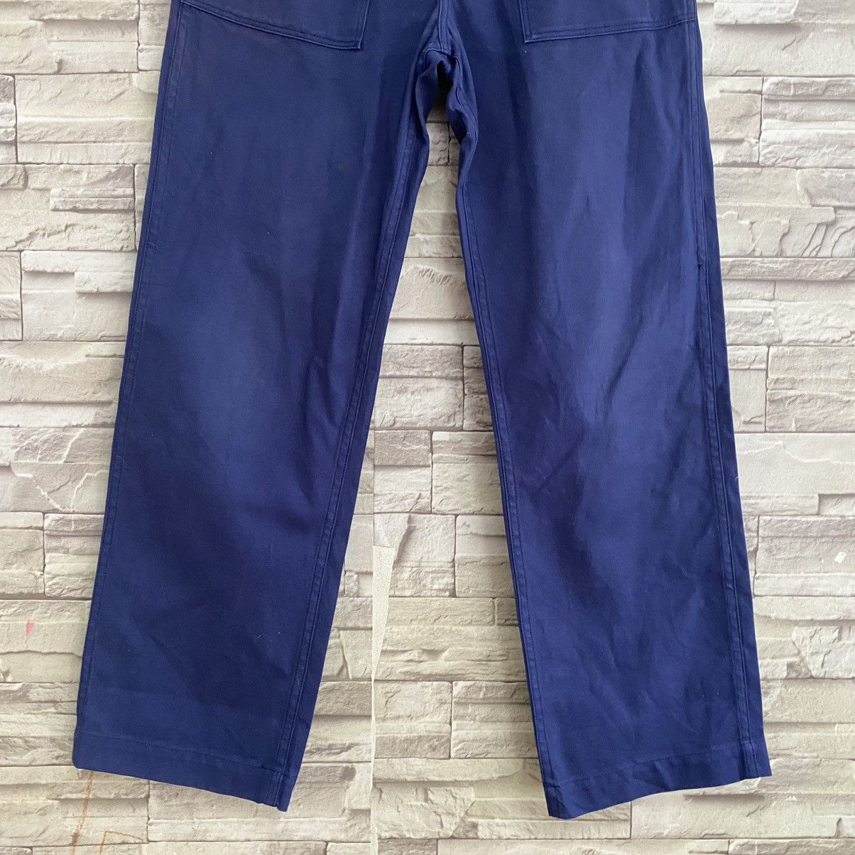 Danton Danton Indigo Serge Fatigue Pants Buckle Back 30x29 Size US 30 / EU 46 - 5 Thumbnail