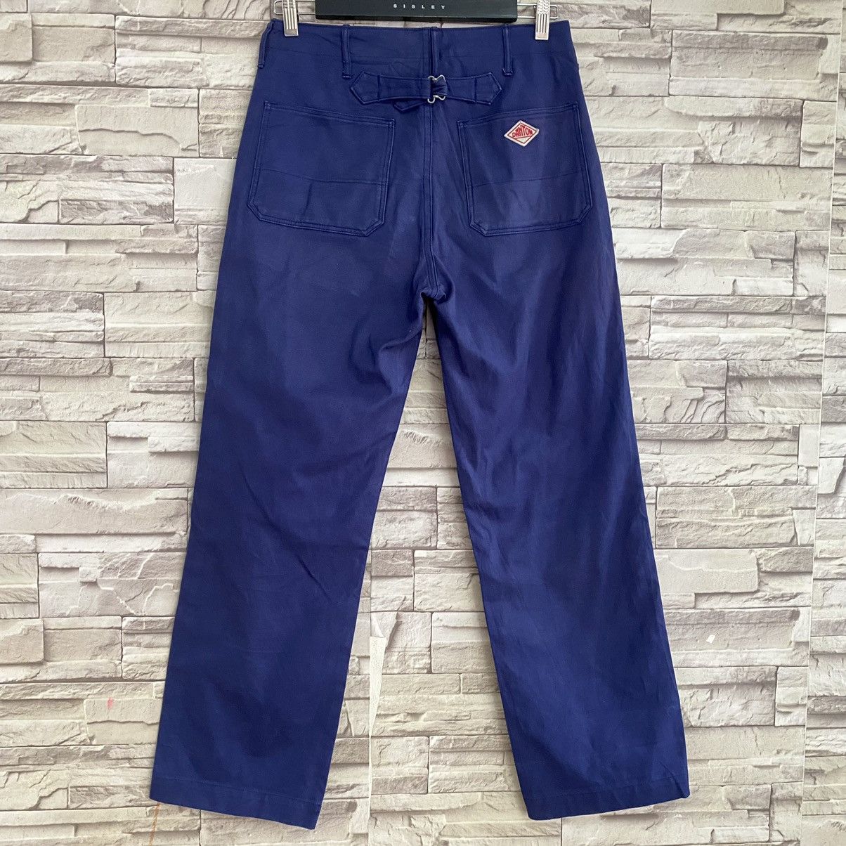 Danton Danton Indigo Serge Fatigue Pants Buckle Back 30x29 Size US 30 / EU 46 - 6 Thumbnail