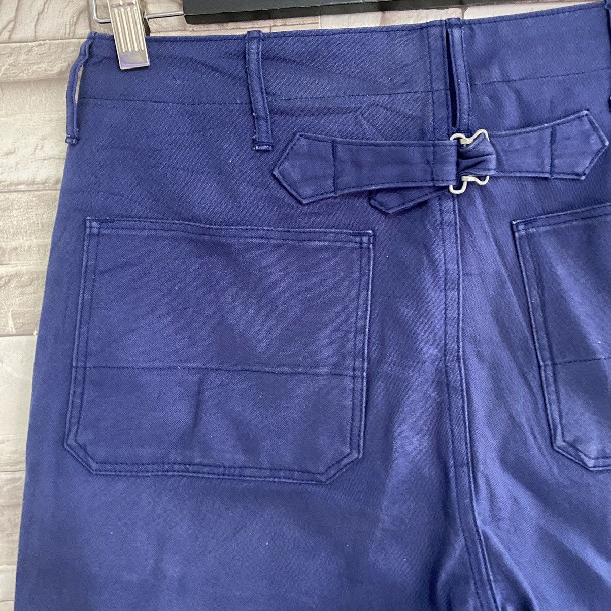 Danton Danton Indigo Serge Fatigue Pants Buckle Back 30x29 Size US 30 / EU 46 - 10 Thumbnail