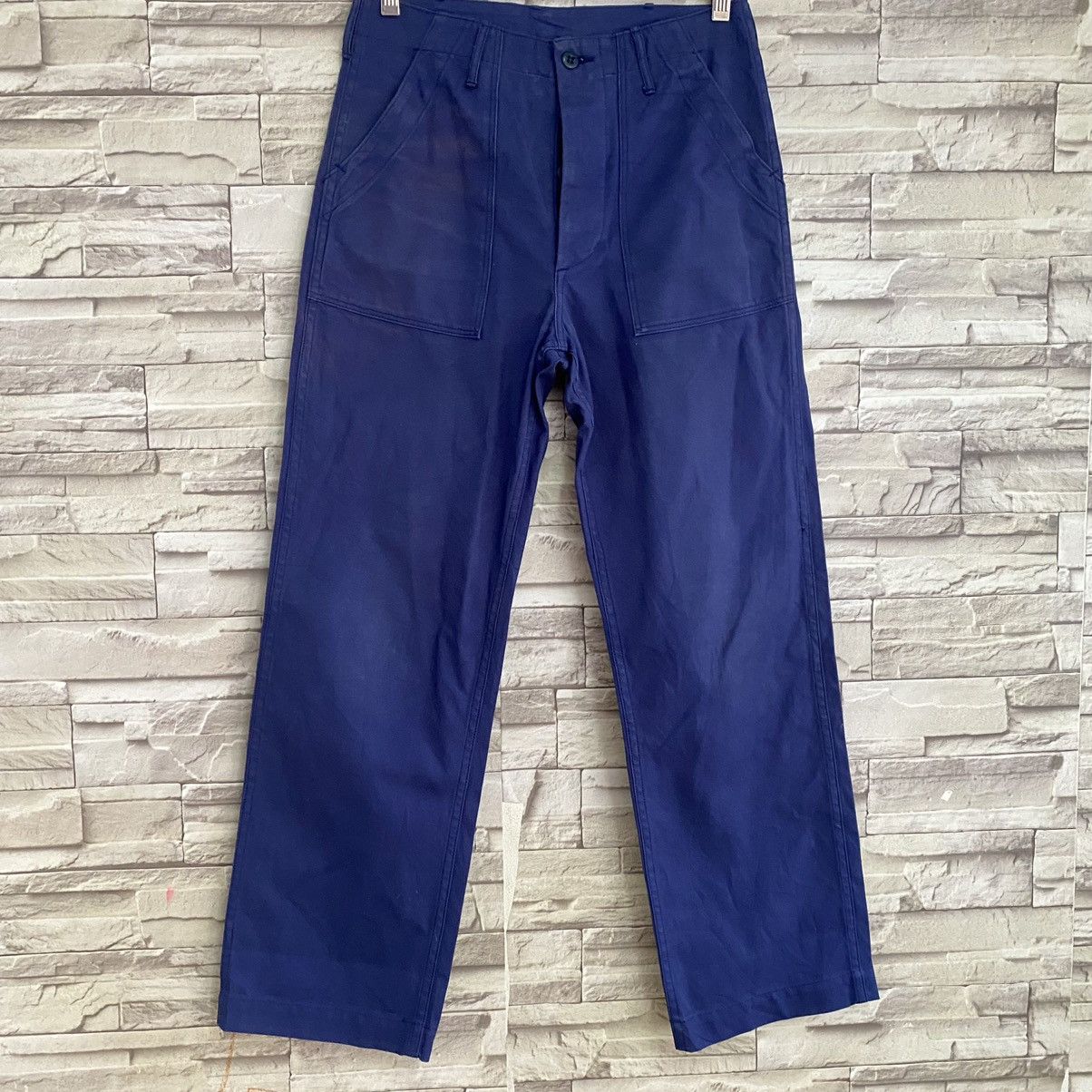 Danton Danton Indigo Serge Fatigue Pants Buckle Back 30x29 Size US 30 / EU 46 - 3 Thumbnail