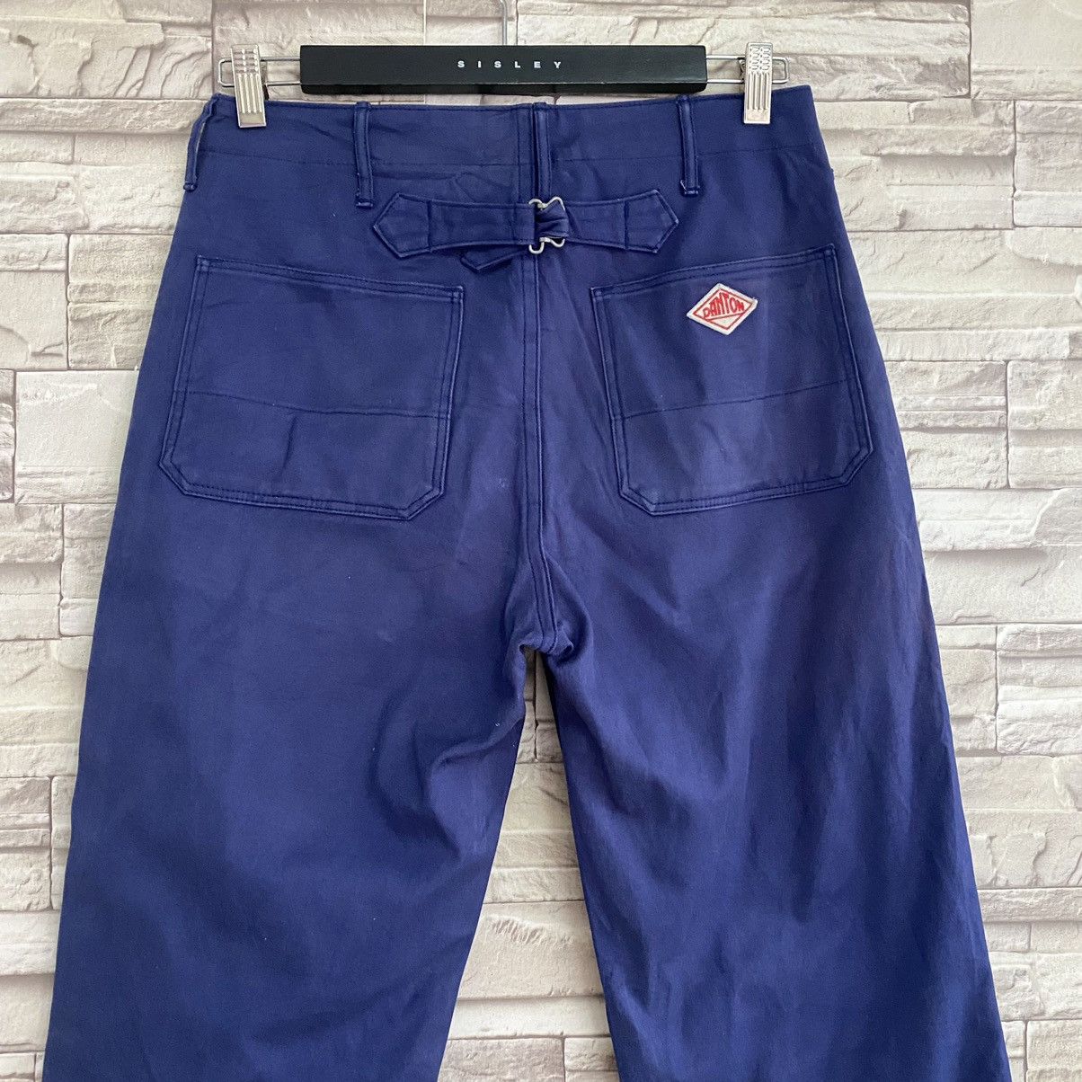 Danton Danton Indigo Serge Fatigue Pants Buckle Back 30x29 Size US 30 / EU 46 - 7 Thumbnail