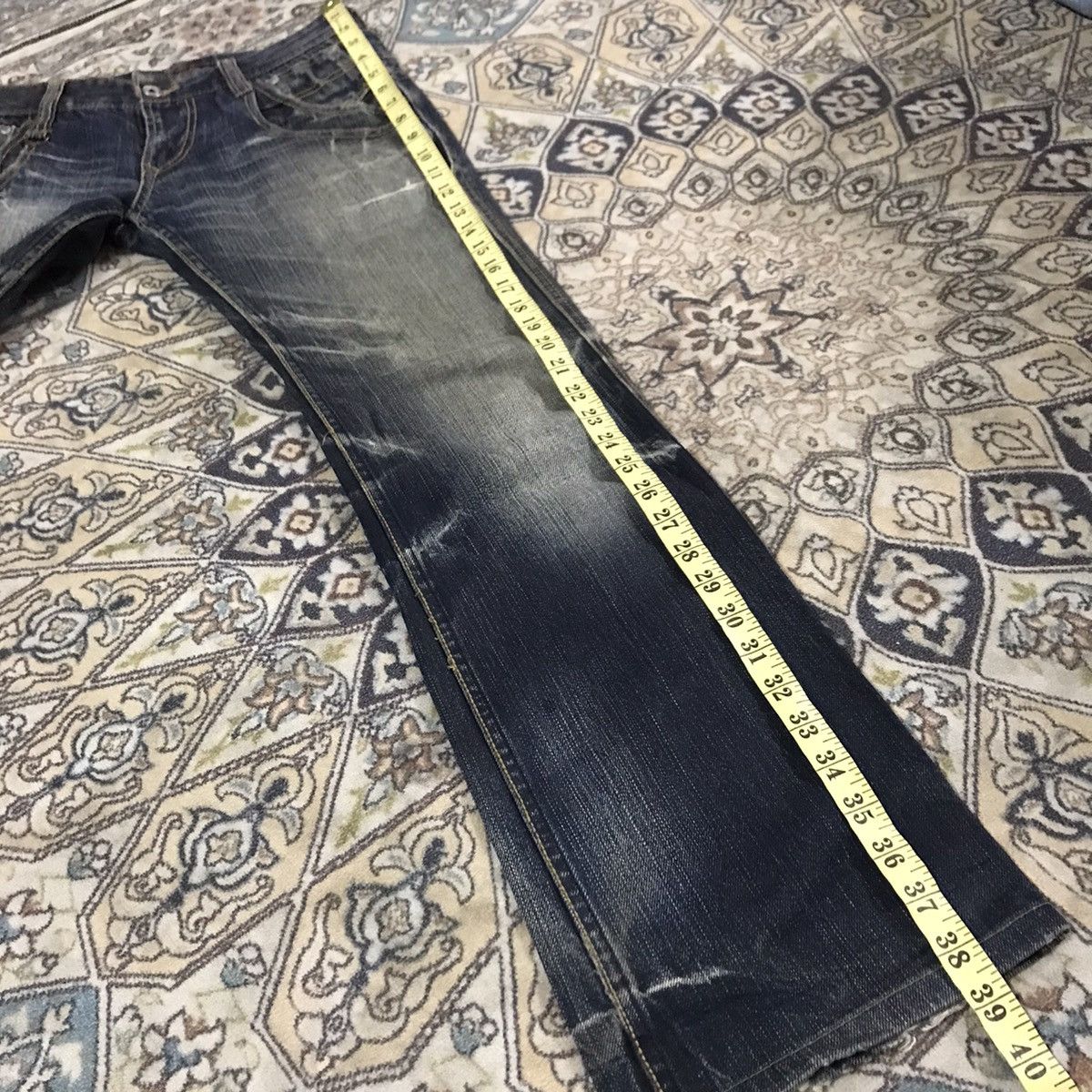 Nicole Club NICOLE CLUB FOR MEN Double Waist Denim Flare Jeans Size US 31 - 20 Thumbnail