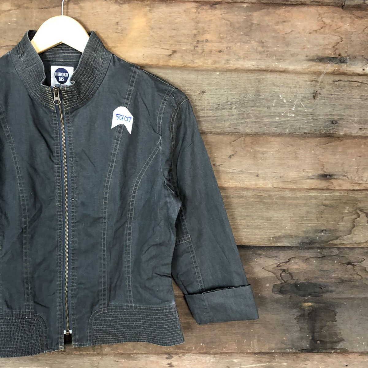 Hiroko Koshino Homme × Japanese Brand Hiroko Bis japan hiroko koshino jacket #5907 Size US XS / EU 42 / 0 - 5 Thumbnail