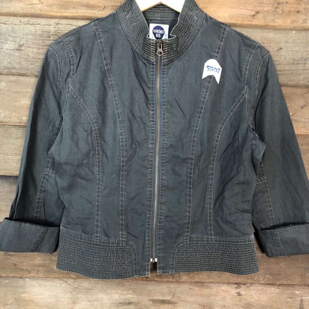 Hiroko Koshino Homme × Japanese Brand Hiroko Bis japan hiroko koshino jacket #5907 Size US XS / EU 42 / 0 - 8 Thumbnail