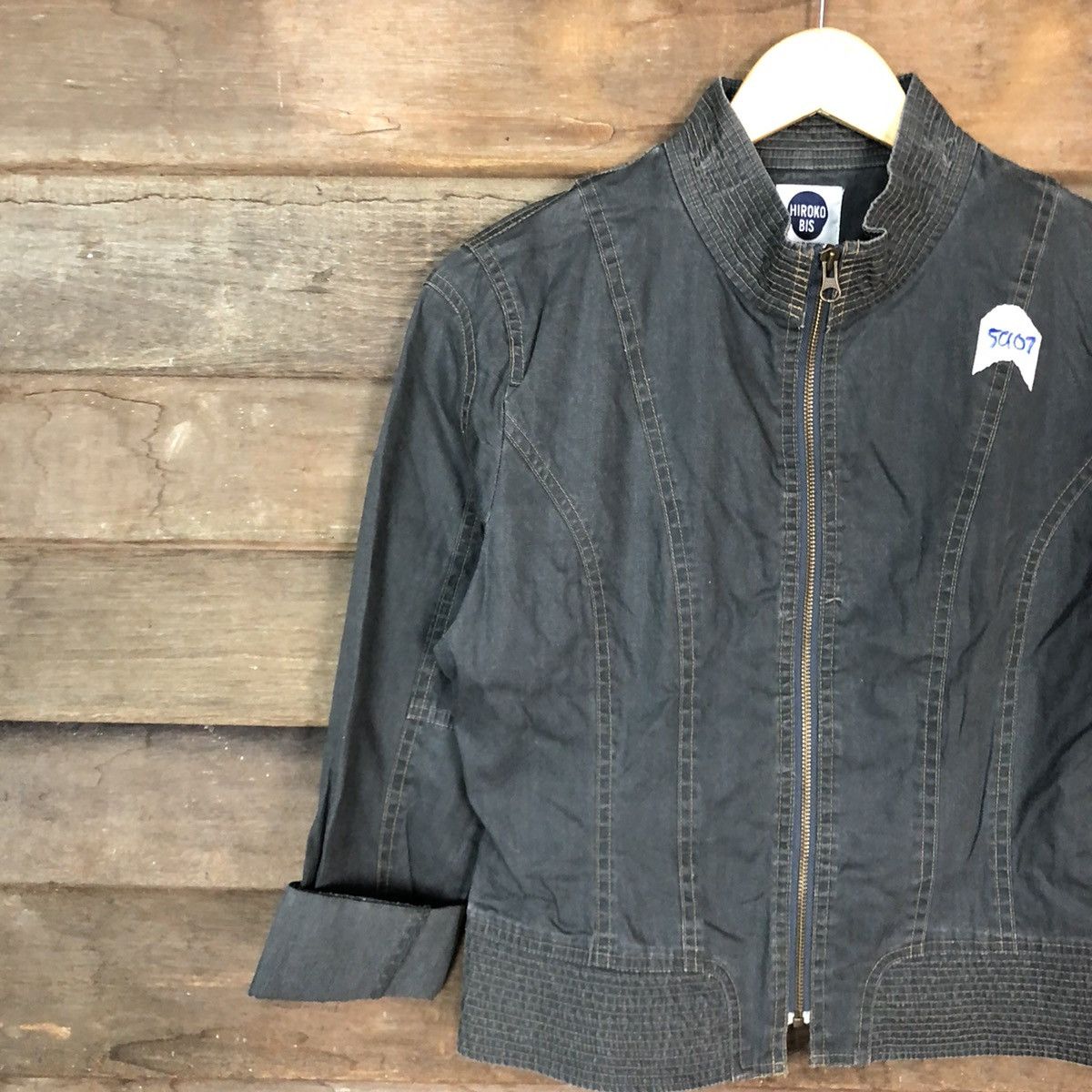 Hiroko Koshino Homme × Japanese Brand Hiroko Bis japan hiroko koshino jacket #5907 Size US XS / EU 42 / 0 - 7 Thumbnail
