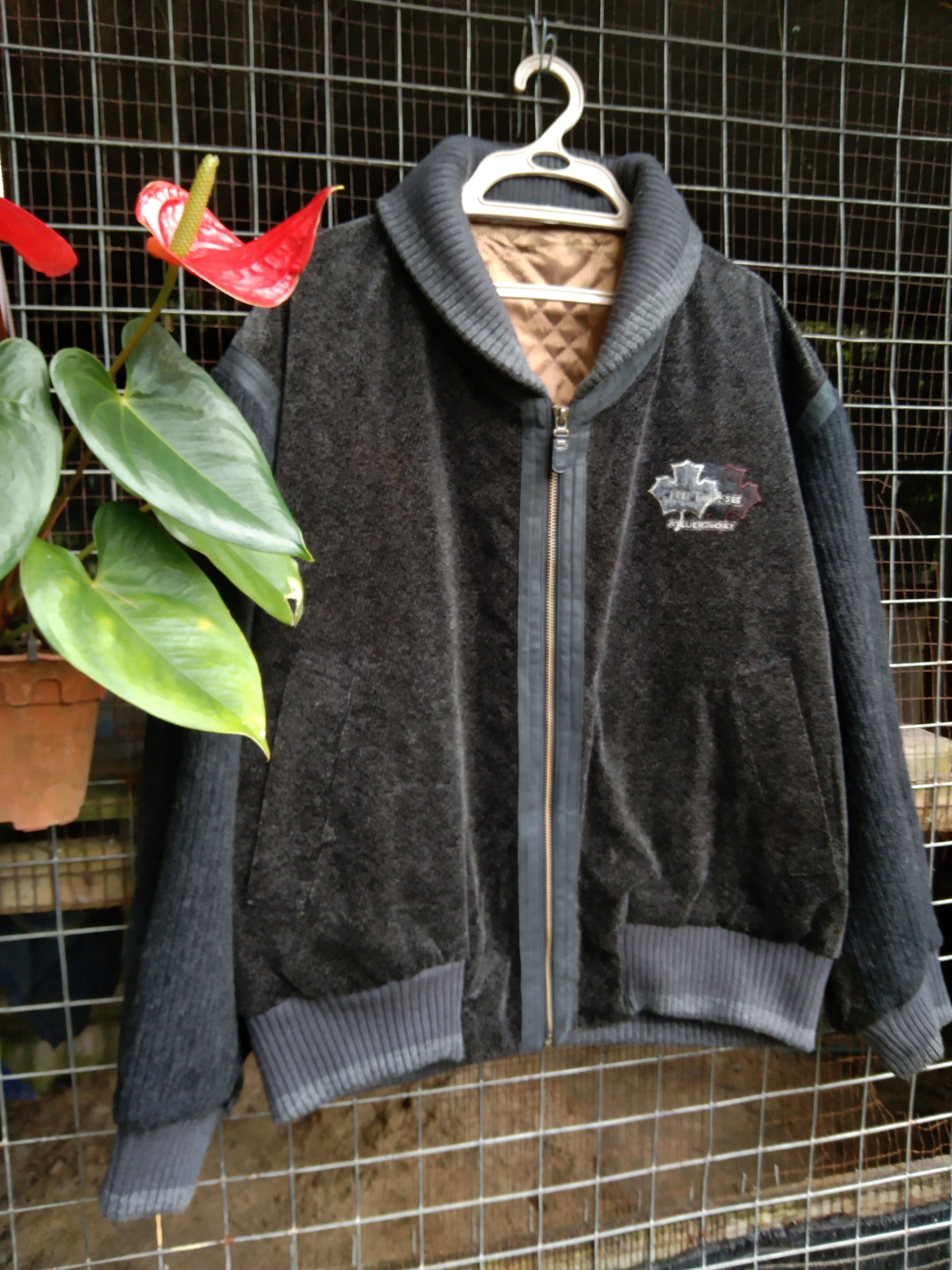 Designer × Japanese Brand ATELIER JOCKEY MEN'S BOMBER JACKET Size US XL / EU 56 / 4 - 5 Thumbnail