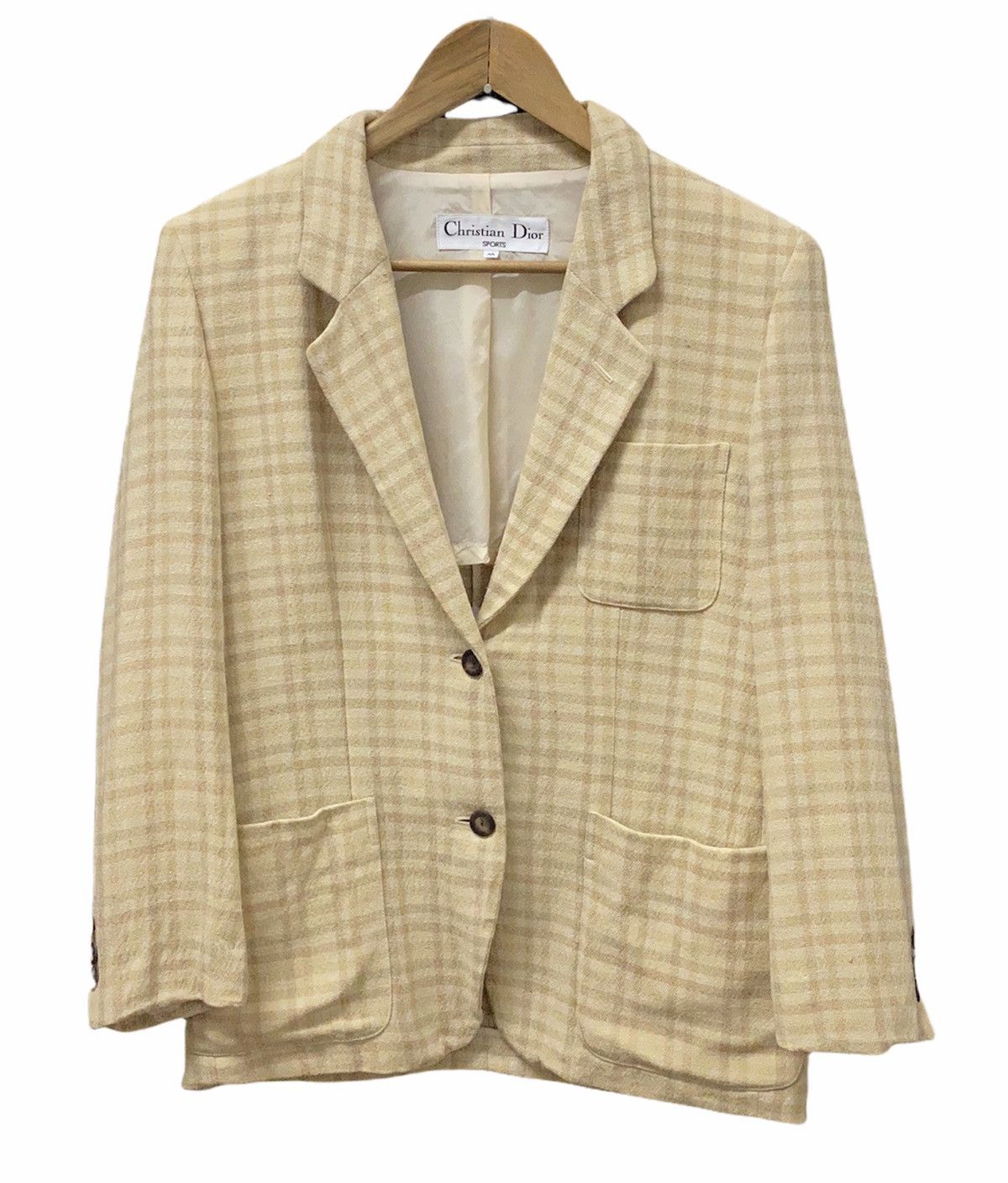 Christian Dior Monsieur 🔥RARE VINTAGE CHRISTIAN DIOR SPORT AW05 CHECKED BLAZER/COAT Size US M / EU 48-50 / 2 - 7 Thumbnail