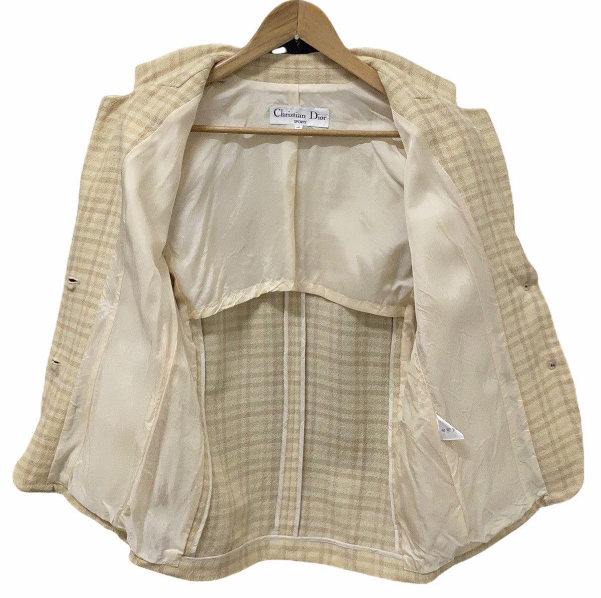 Christian Dior Monsieur 🔥RARE VINTAGE CHRISTIAN DIOR SPORT AW05 CHECKED BLAZER/COAT Size US M / EU 48-50 / 2 - 6 Thumbnail