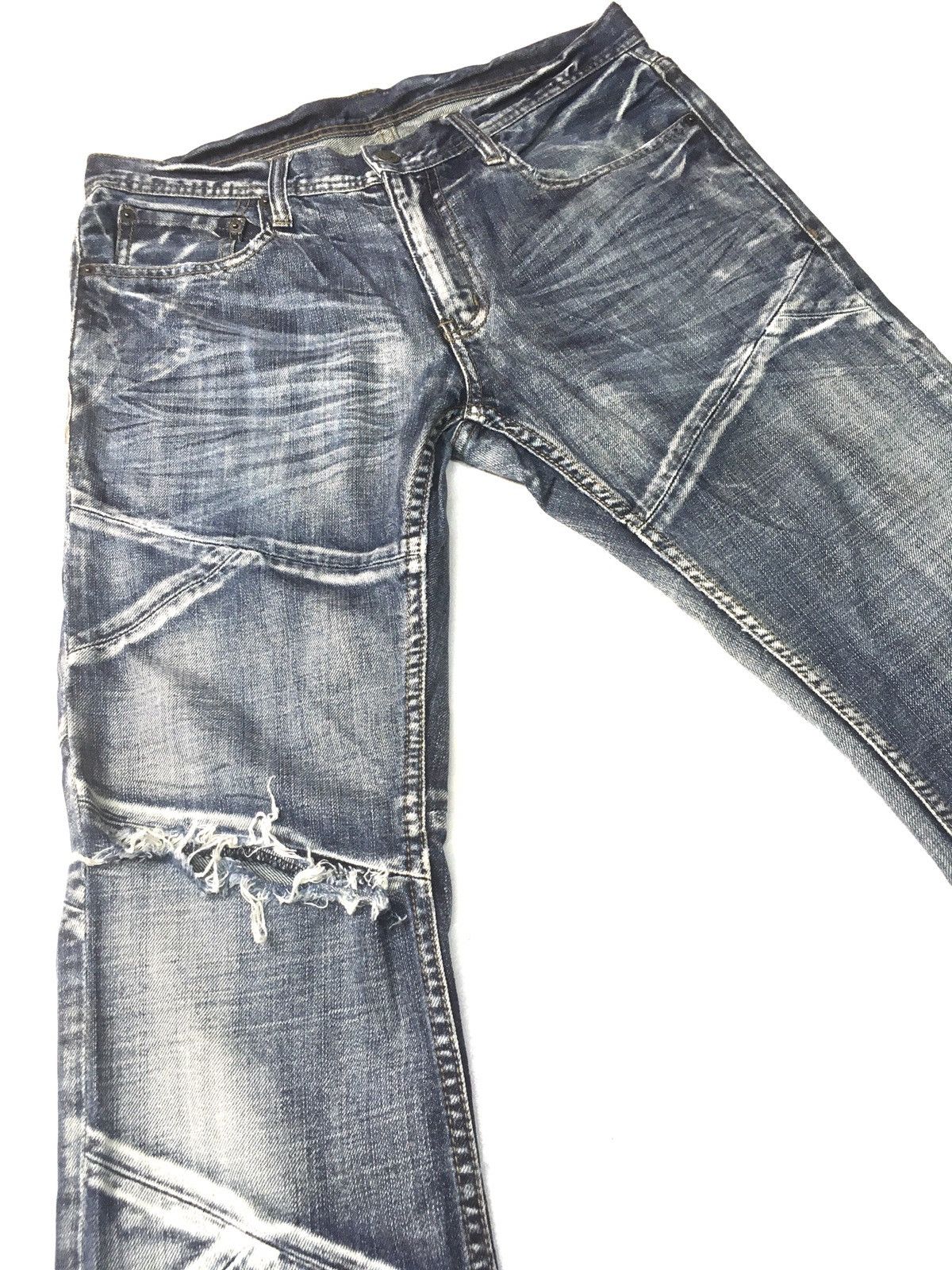 Vintage Vintage Edde x rufert distressed denim Size US 32 / EU 48 - 10 Thumbnail