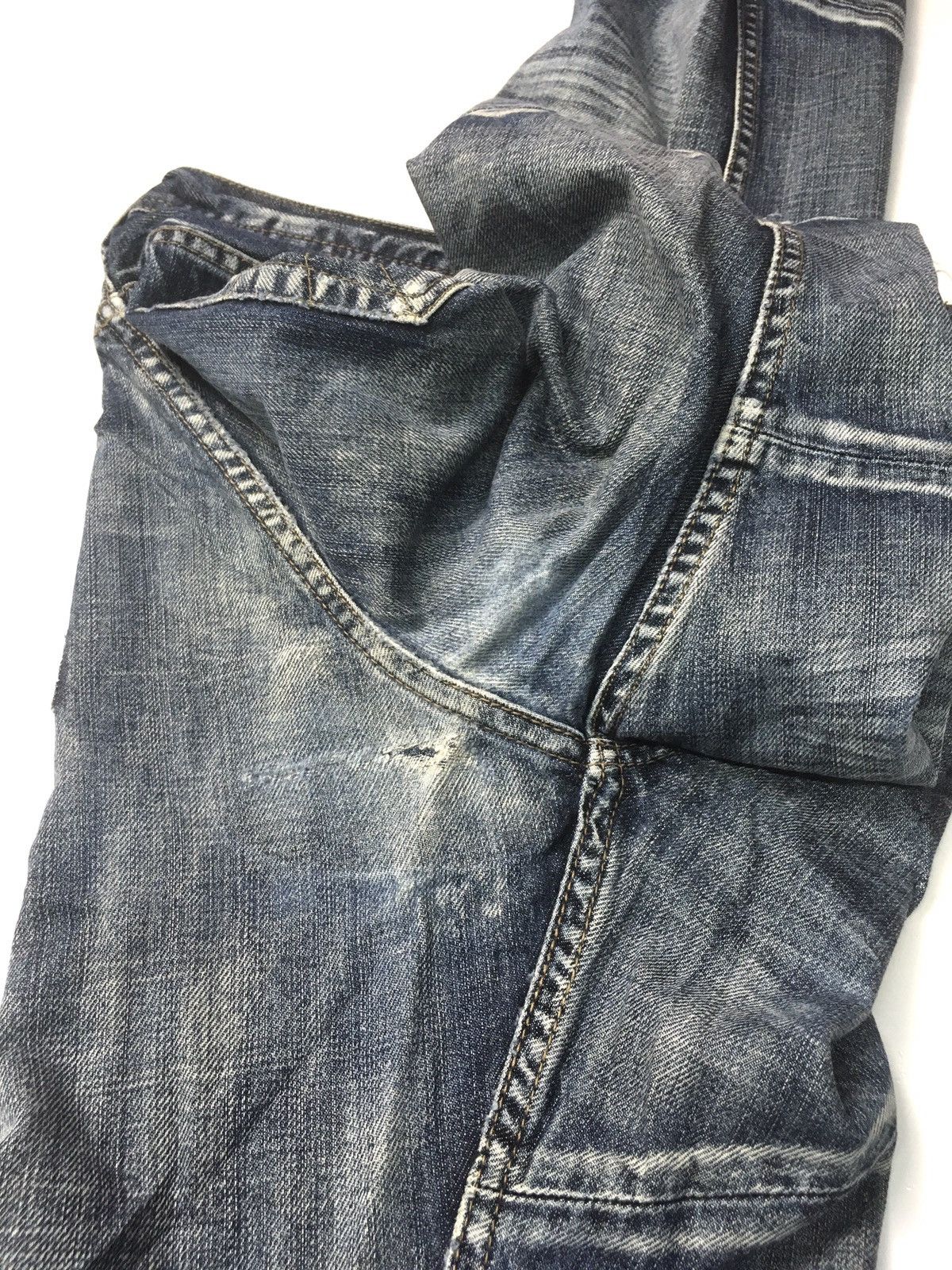 Vintage Vintage Edde x rufert distressed denim Size US 32 / EU 48 - 12 Thumbnail