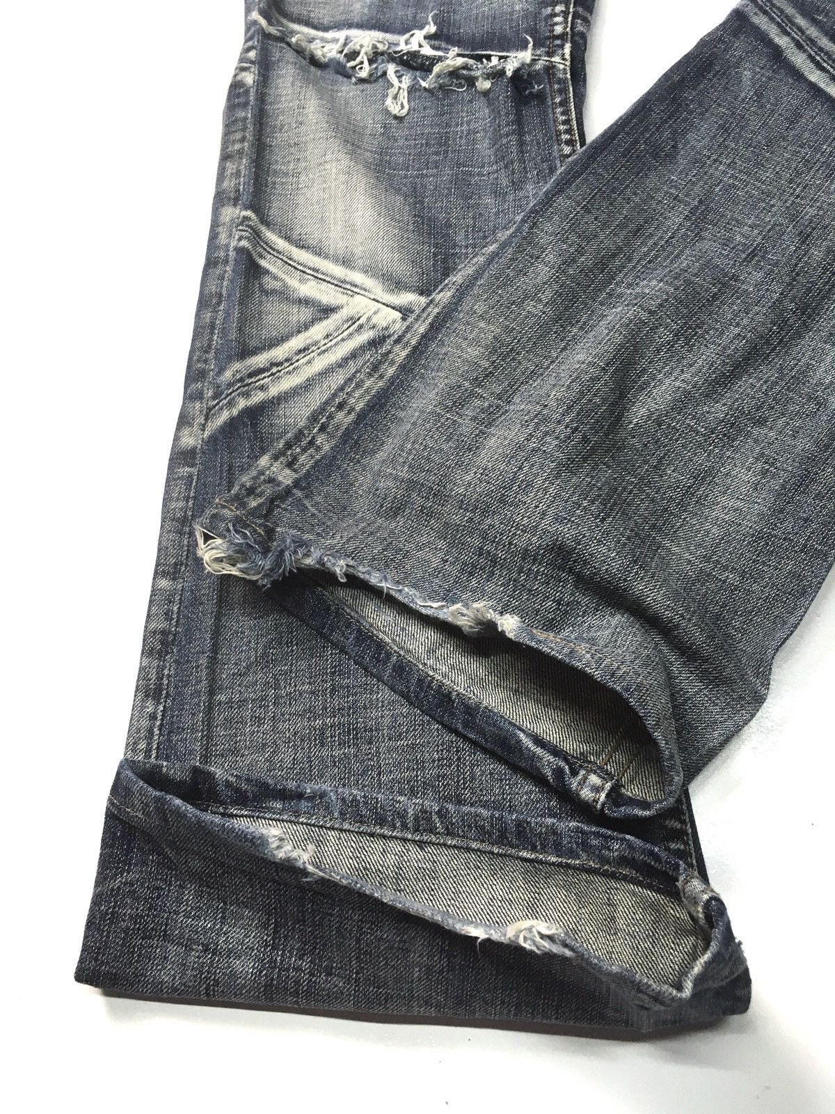Vintage Vintage Edde x rufert distressed denim Size US 32 / EU 48 - 13 Thumbnail