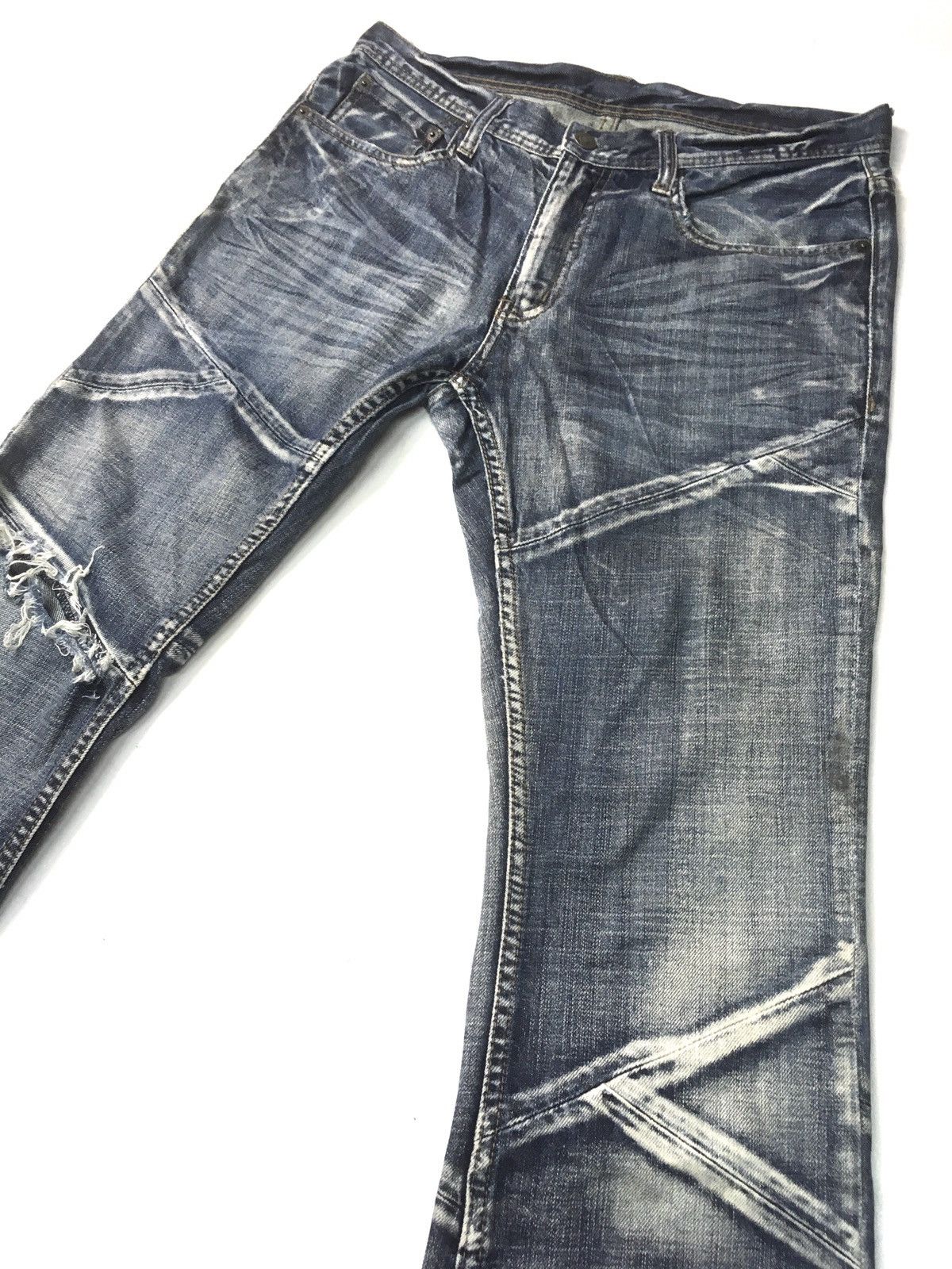 Vintage Vintage Edde x rufert distressed denim Size US 32 / EU 48 - 11 Thumbnail