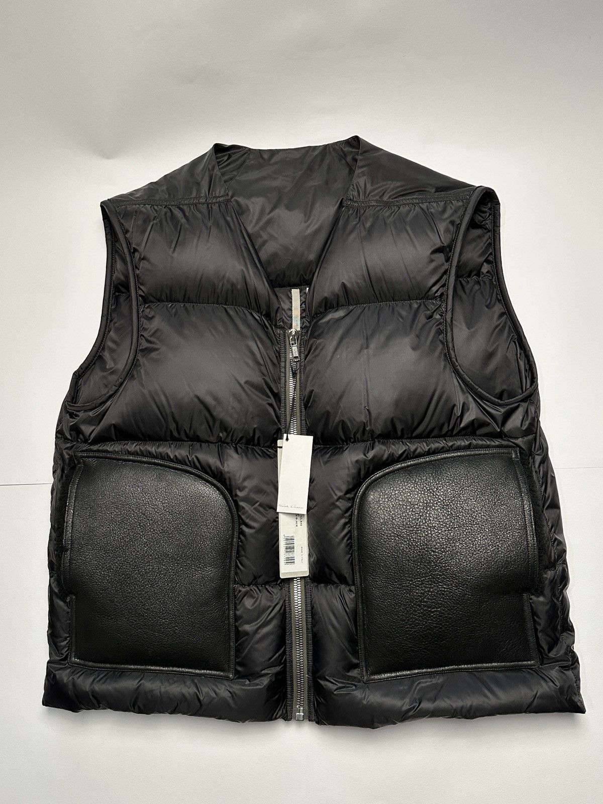 Rick Owens RICK OWENS FW22 STROBE CARGO VEST IN BLACK Size US XXL / EU 58 / 5 - 5 Thumbnail