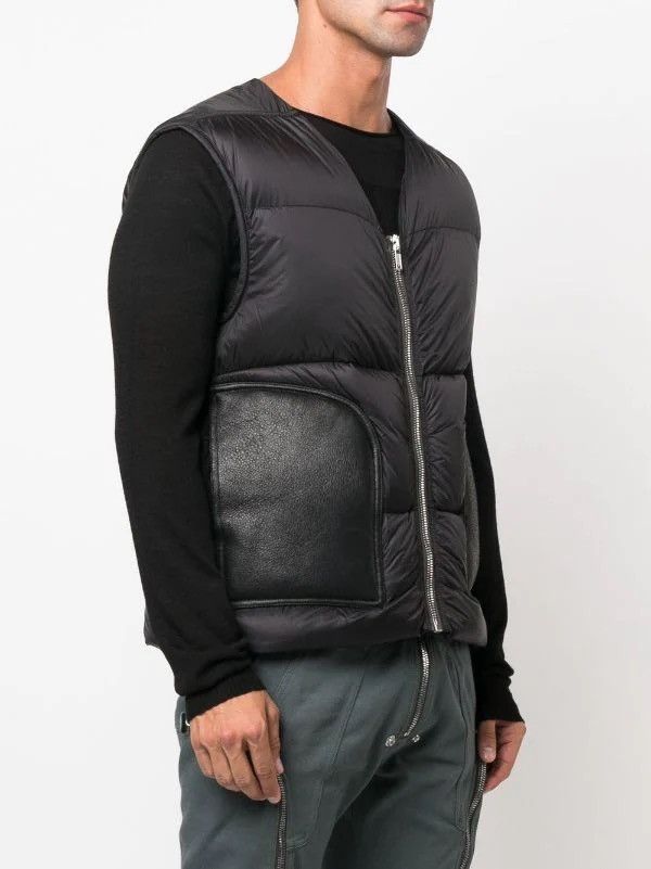 Rick Owens RICK OWENS FW22 STROBE CARGO VEST IN BLACK Size US XXL / EU 58 / 5 - 4 Thumbnail