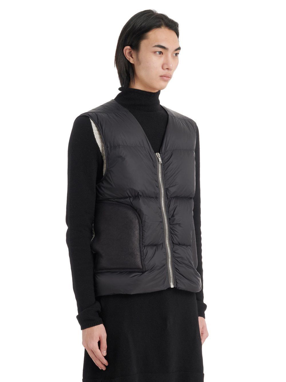 Rick Owens RICK OWENS FW22 STROBE CARGO VEST IN BLACK Size US XXL / EU 58 / 5 - 2 Thumbnail