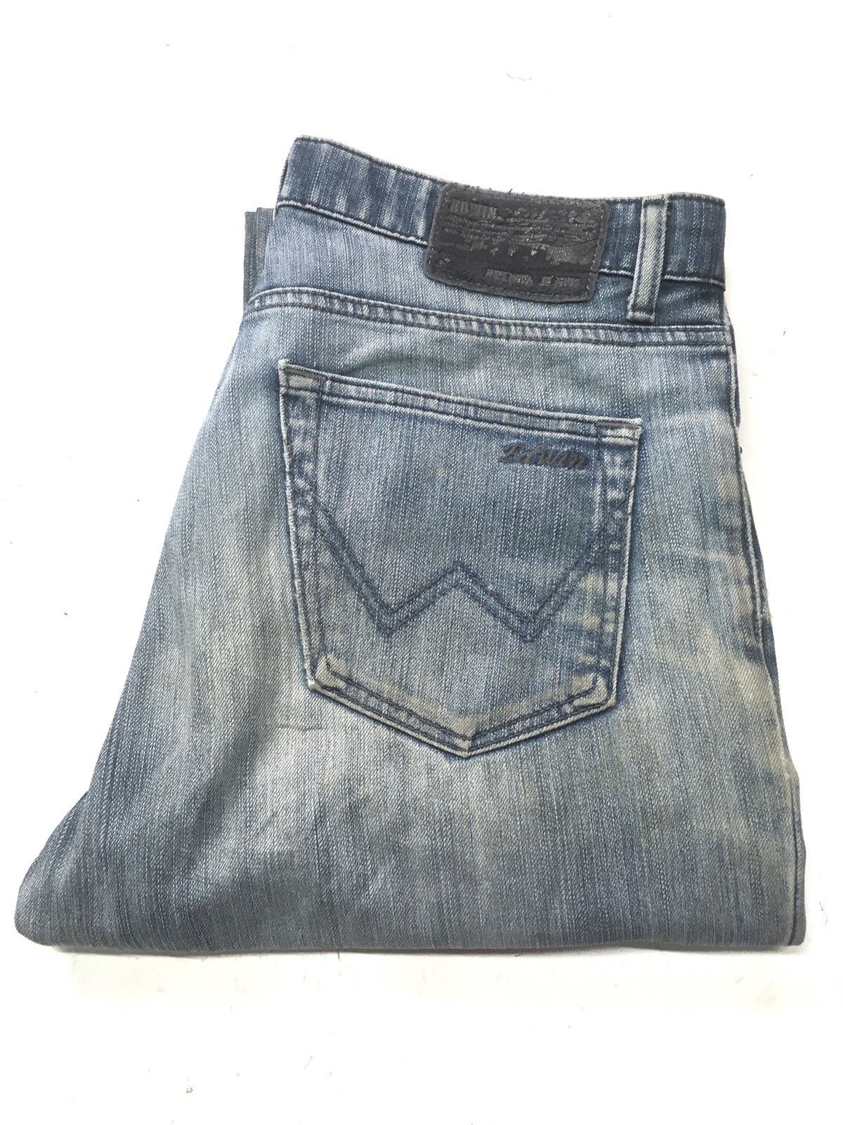 Vintage Edwin distressed denim japan