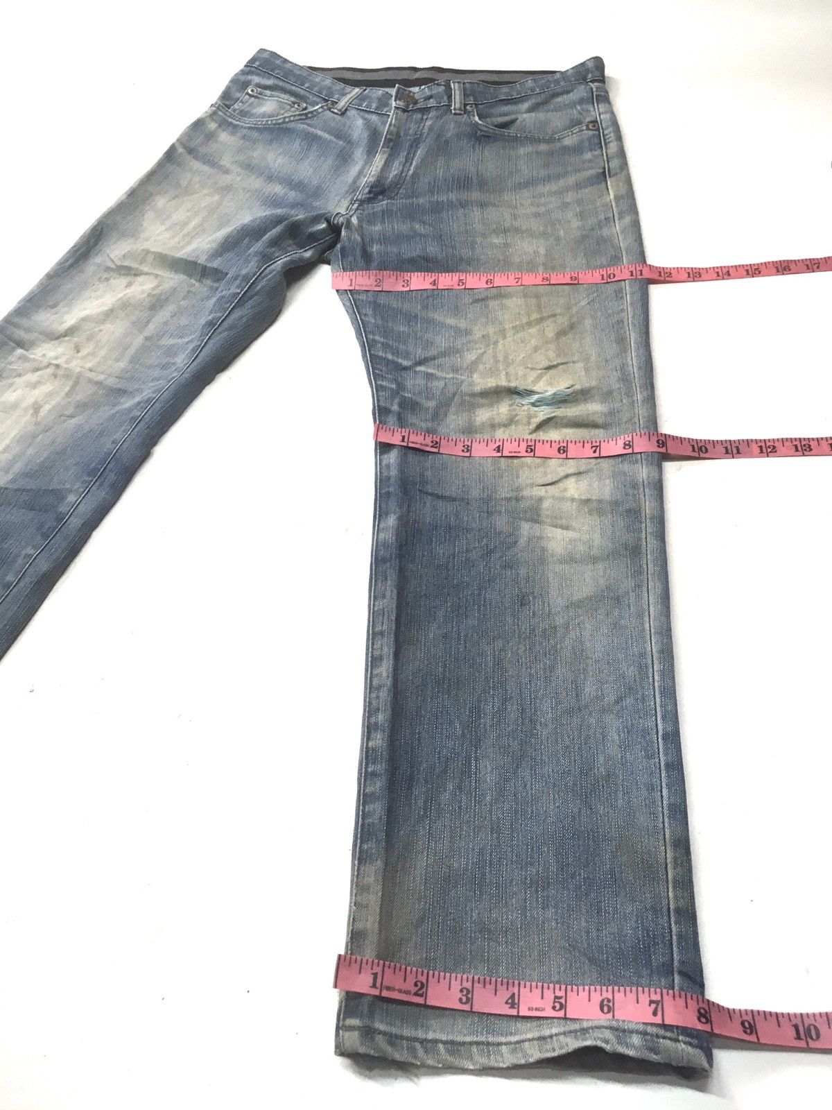 Edwin × Japanese Brand × Vintage Vintage Edwin distressed denim japan Size US 33 - 4 Thumbnail