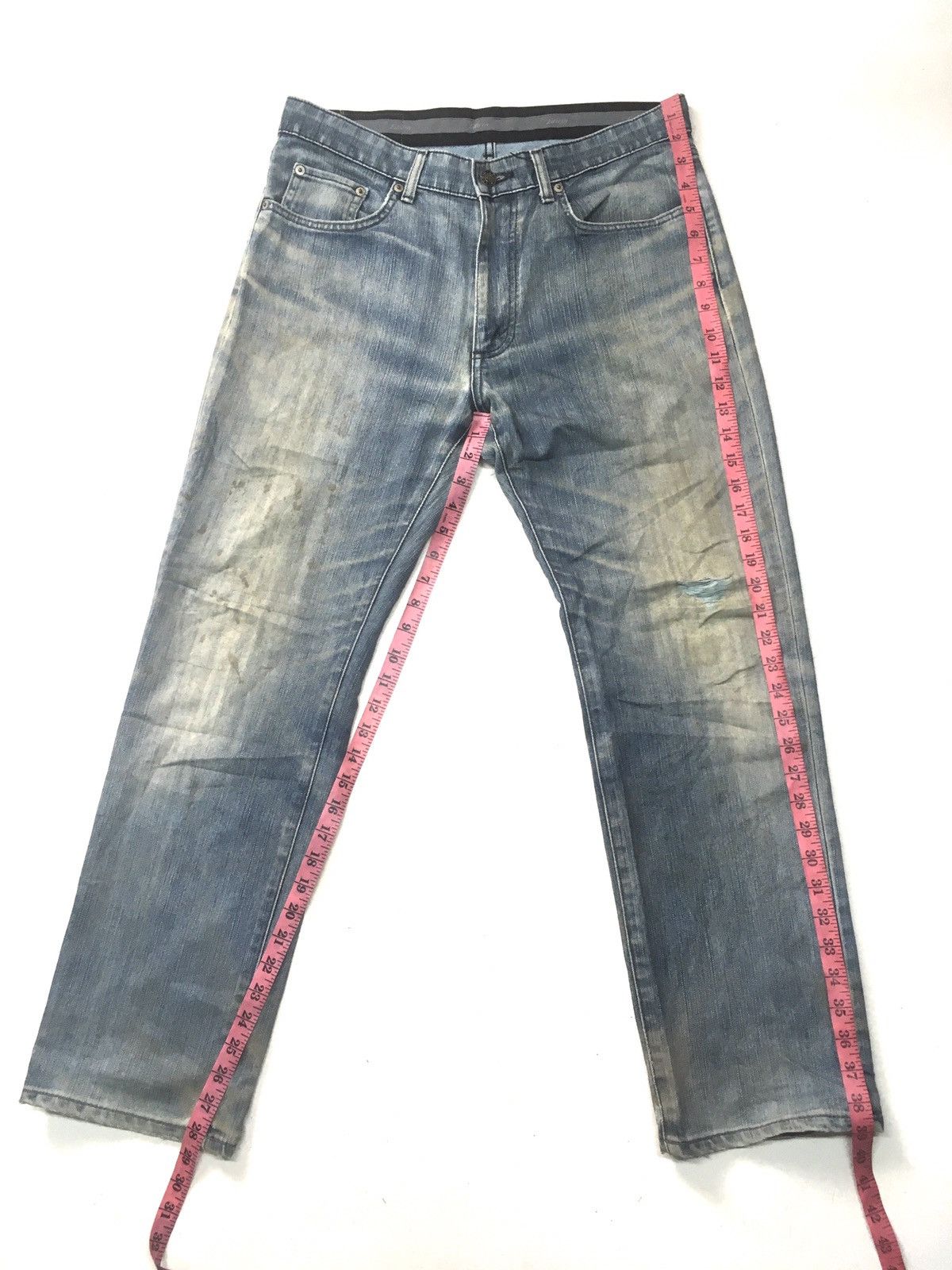 Edwin × Japanese Brand × Vintage Vintage Edwin distressed denim japan Size US 33 - 2 Thumbnail