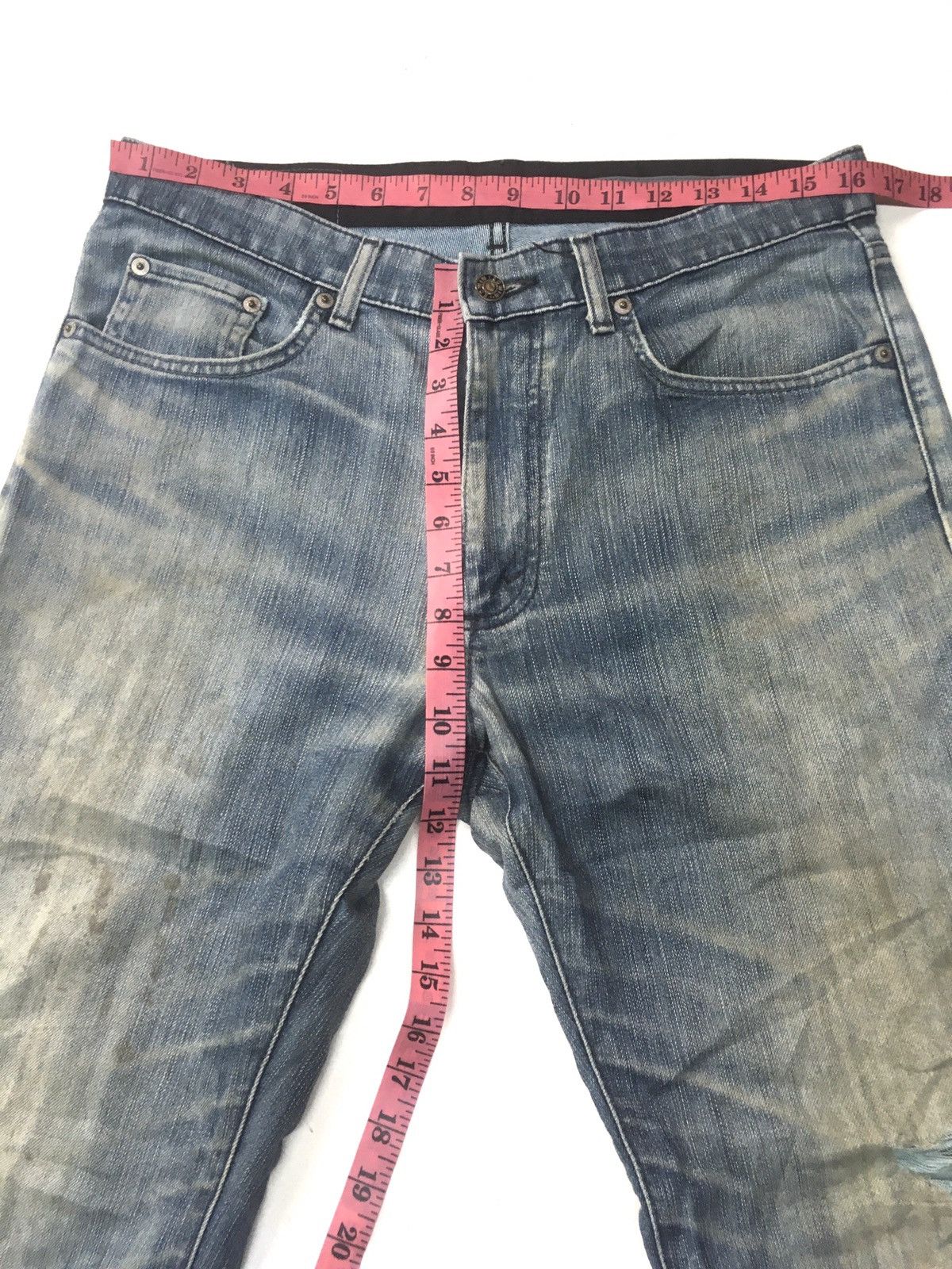 Edwin × Japanese Brand × Vintage Vintage Edwin distressed denim japan Size US 33 - 3 Thumbnail