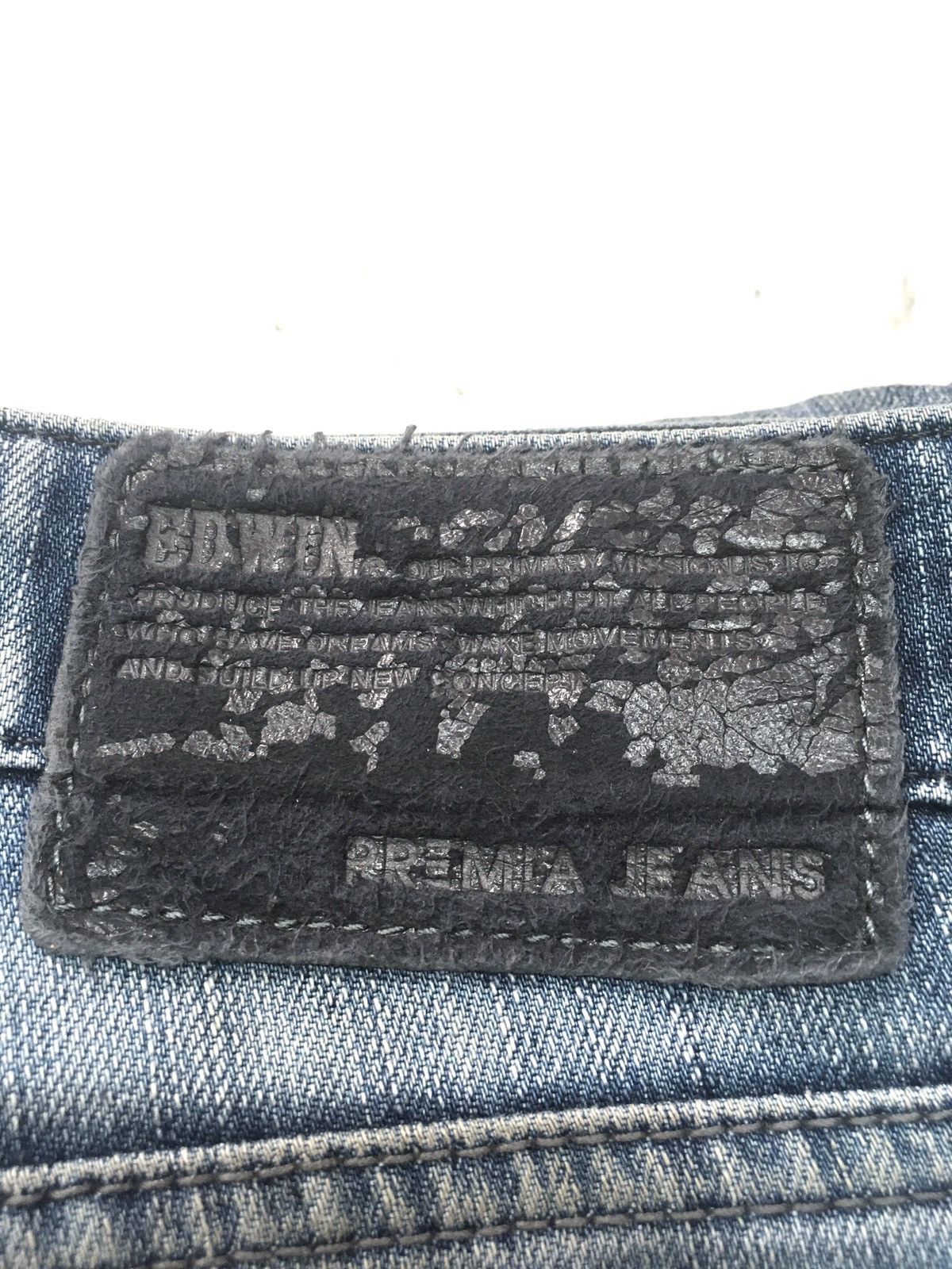 Edwin × Japanese Brand × Vintage Vintage Edwin distressed denim japan Size US 33 - 17 Thumbnail