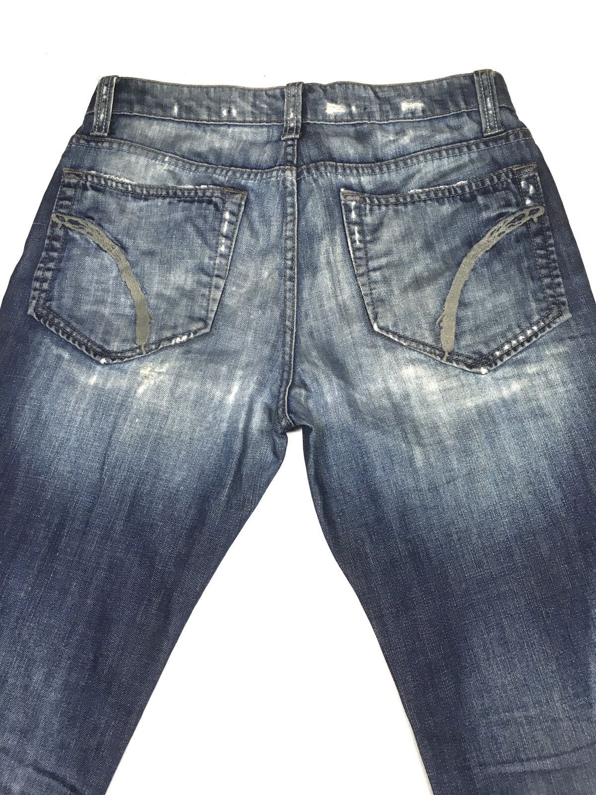 Joe's Joe’s distressed blue denim Size US 31 - 6 Thumbnail
