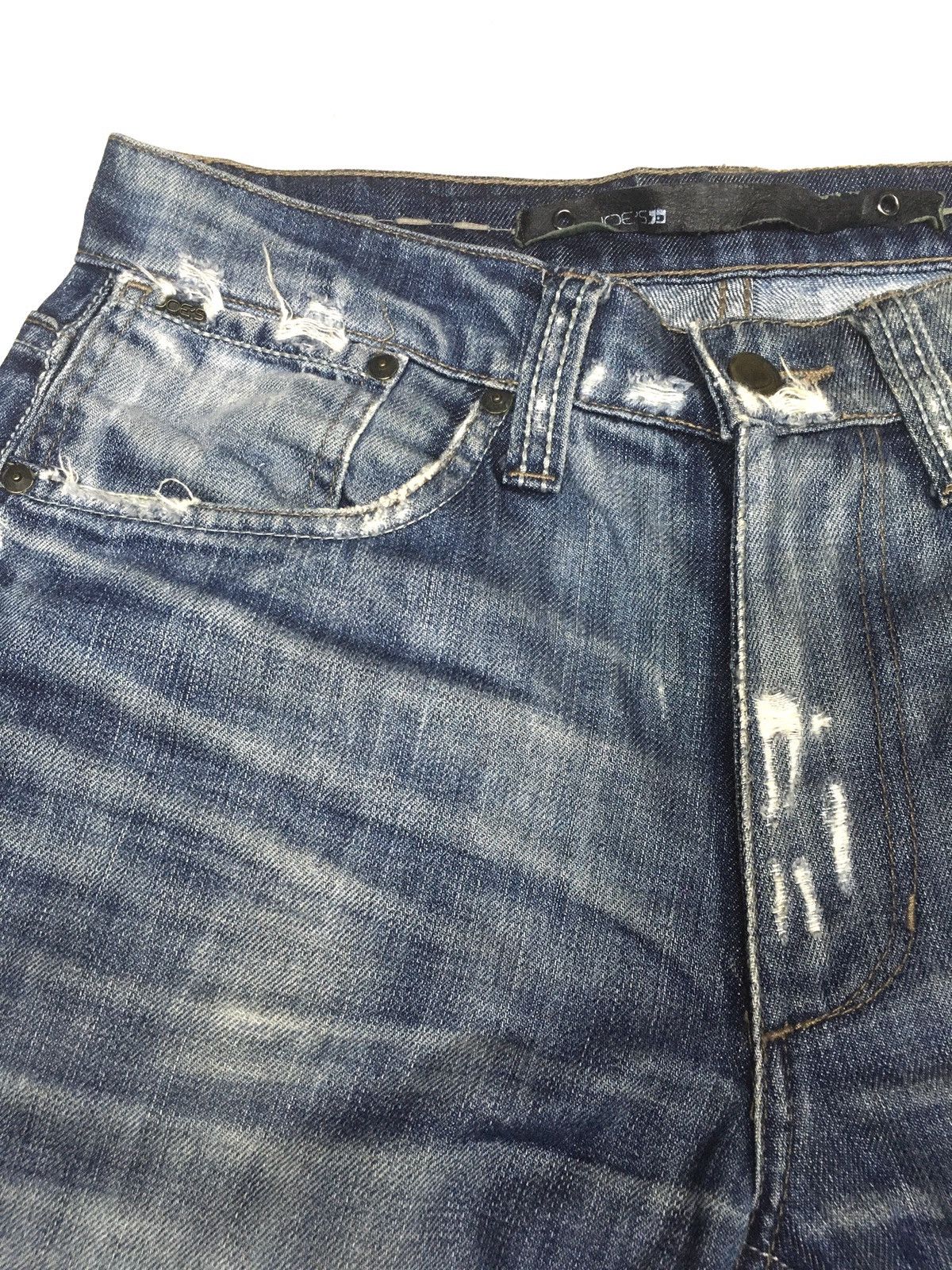 Joe's Joe’s distressed blue denim Size US 31 - 9 Thumbnail
