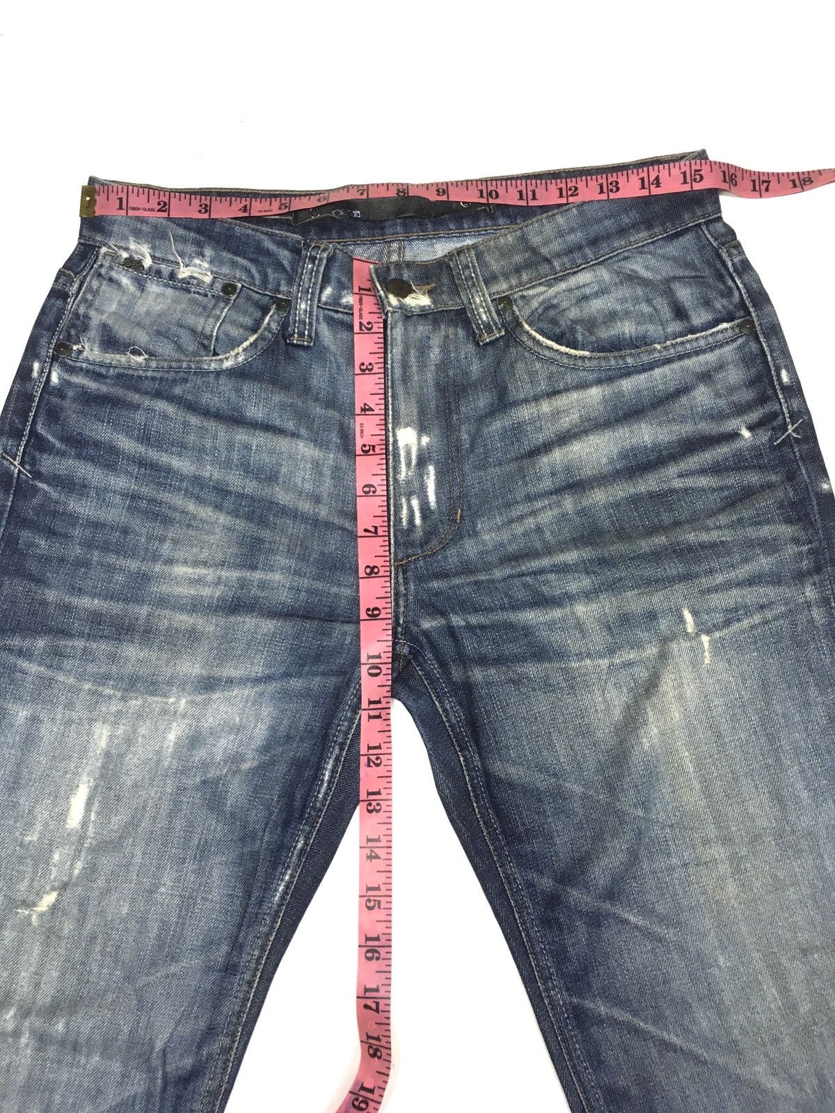 Joe's Joe’s distressed blue denim Size US 31 - 3 Thumbnail