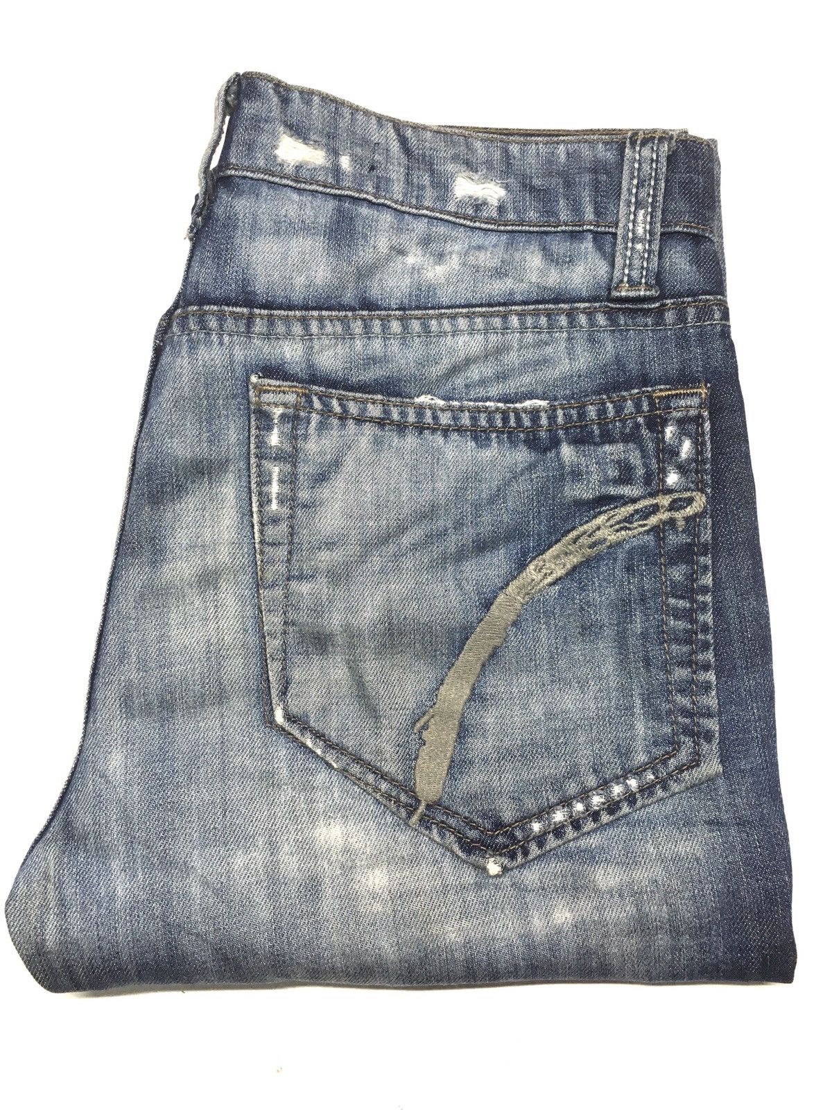 Joe's Joe’s distressed blue denim Size US 31 - 1 Thumbnail