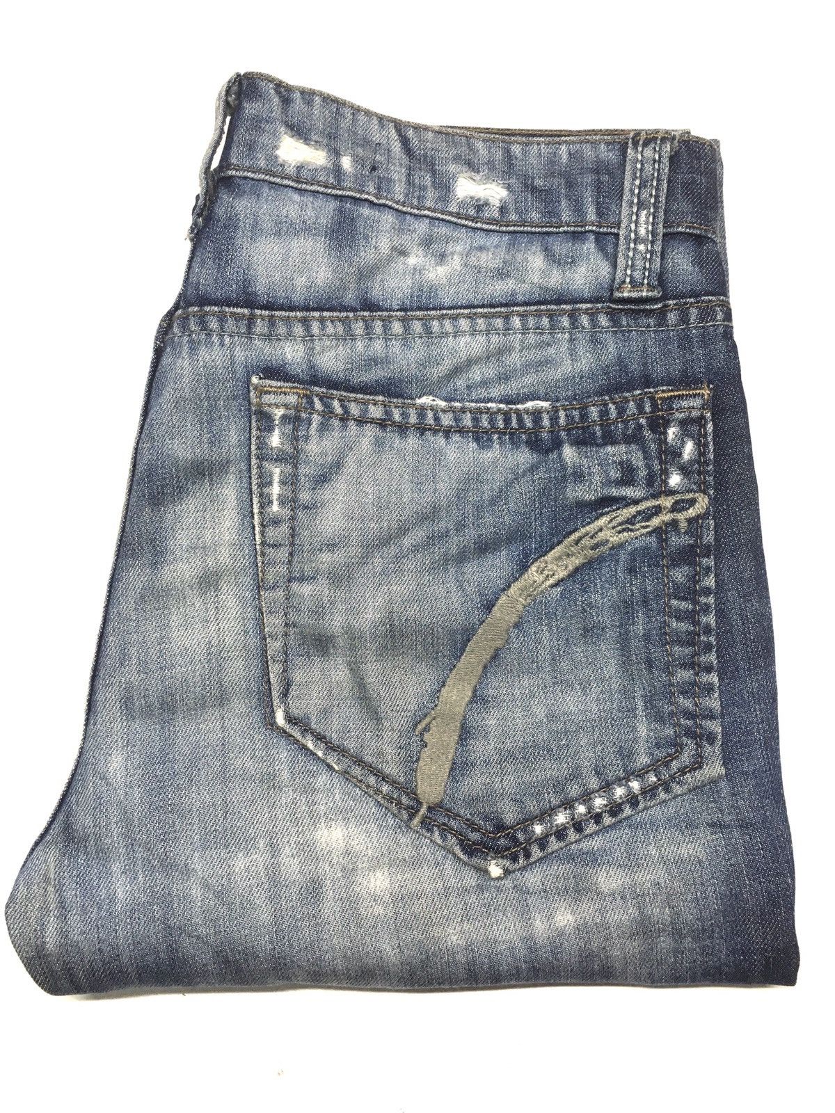 image of Distressed Denim x Joes Joe’S Distressed Blue Denim in Blueblack, Men's (Size 31)