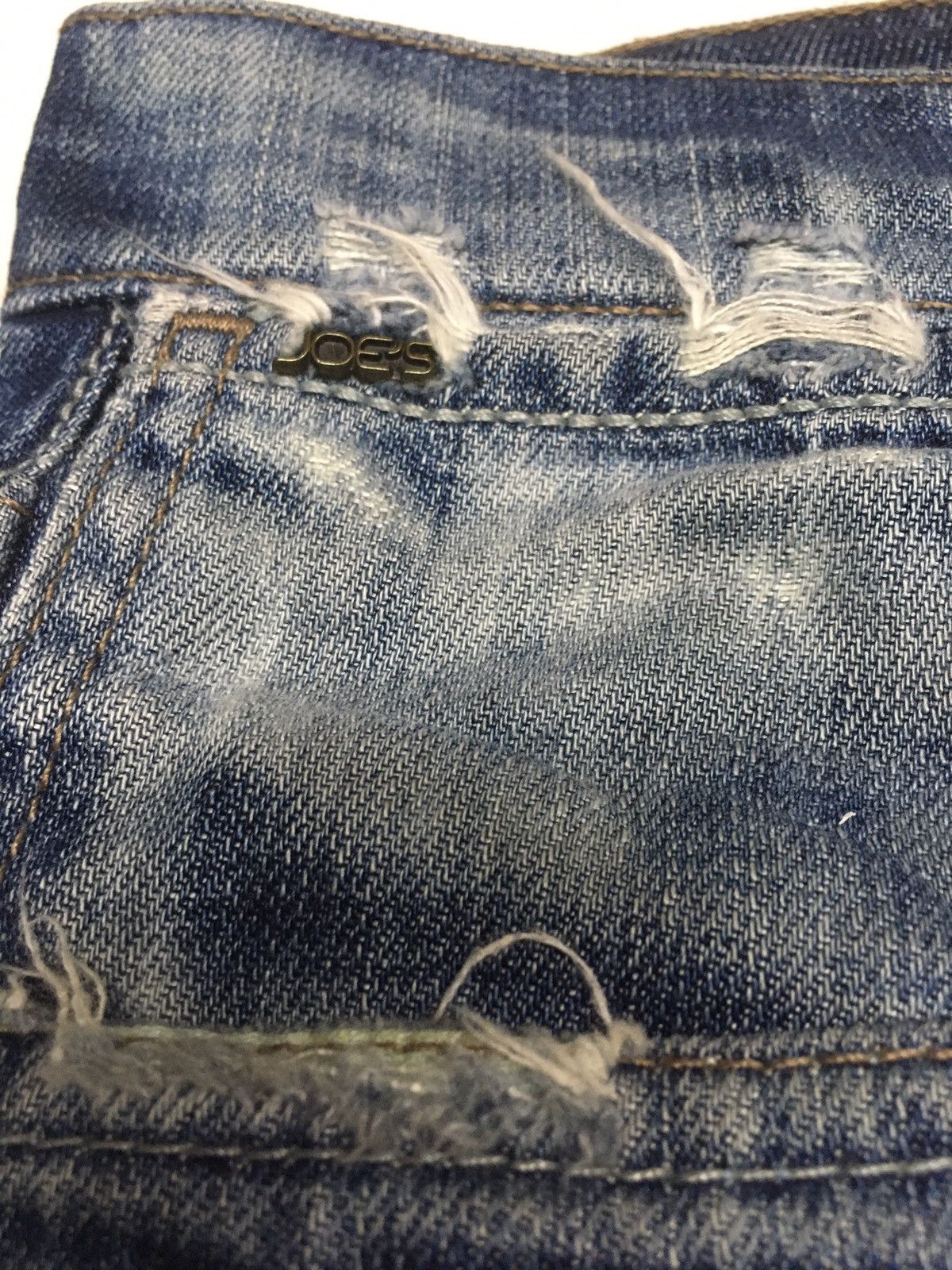 Joe's Joe’s distressed blue denim Size US 31 - 8 Thumbnail