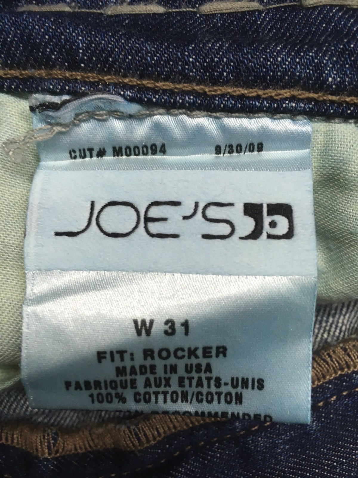 Joe's Joe’s distressed blue denim Size US 31 - 16 Thumbnail