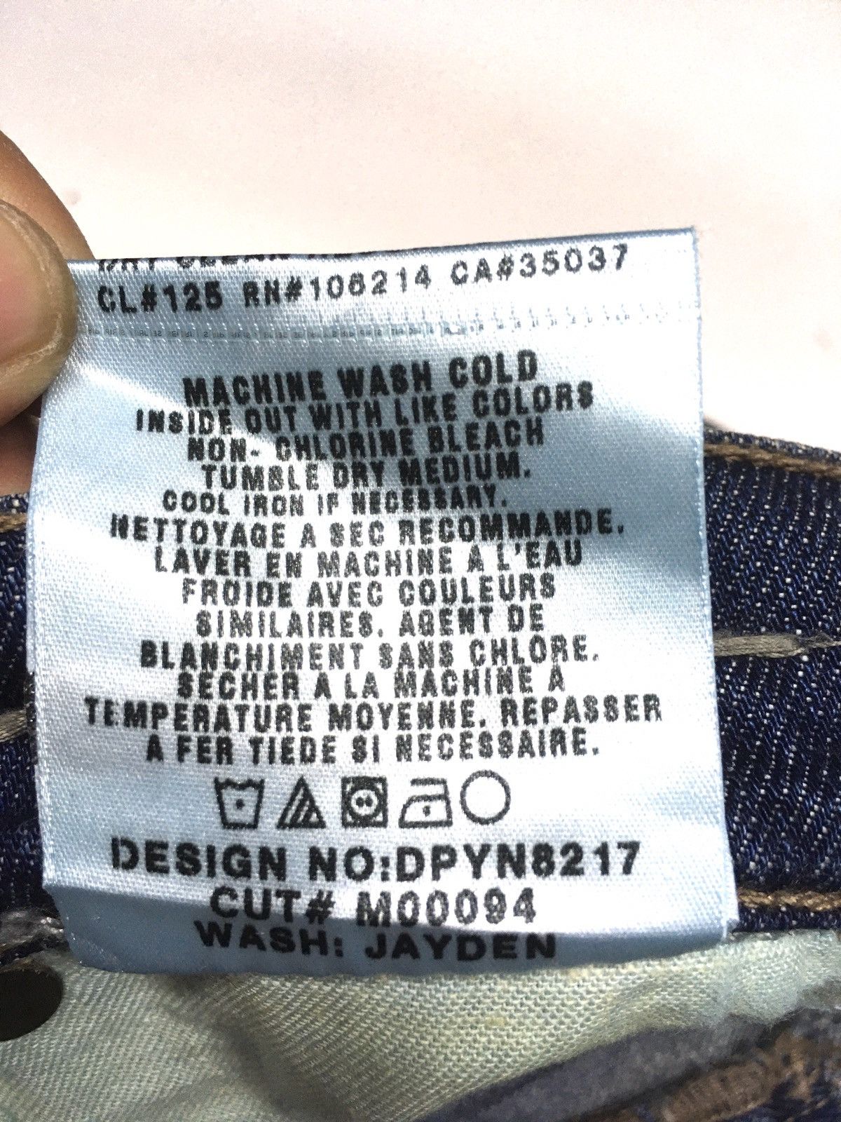 Joe's Joe’s distressed blue denim Size US 31 - 17 Thumbnail